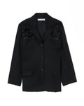 Destructed suit jacket