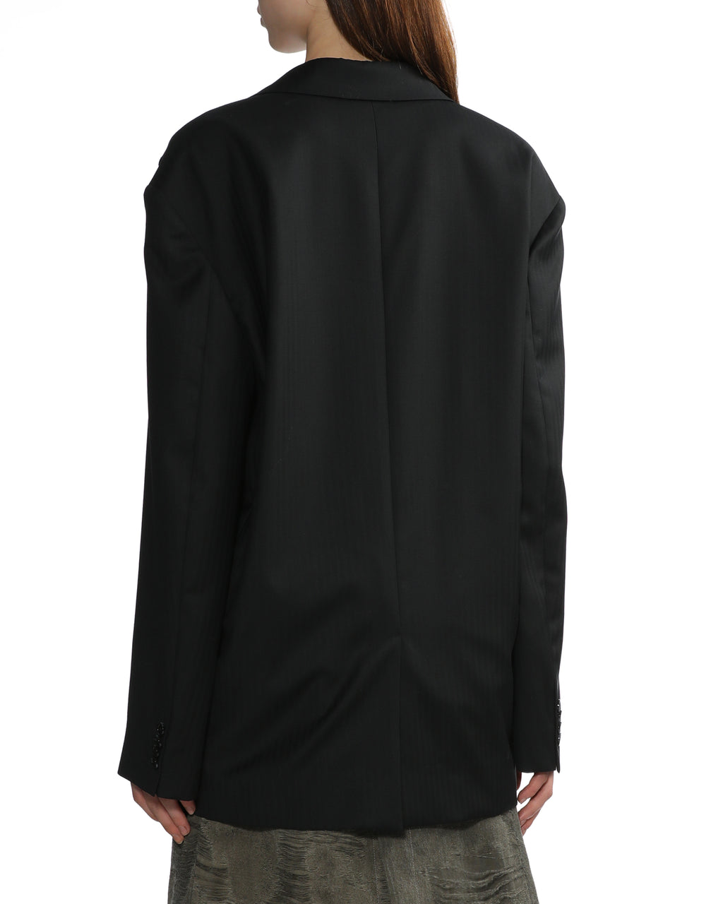 Destructed suit jacket