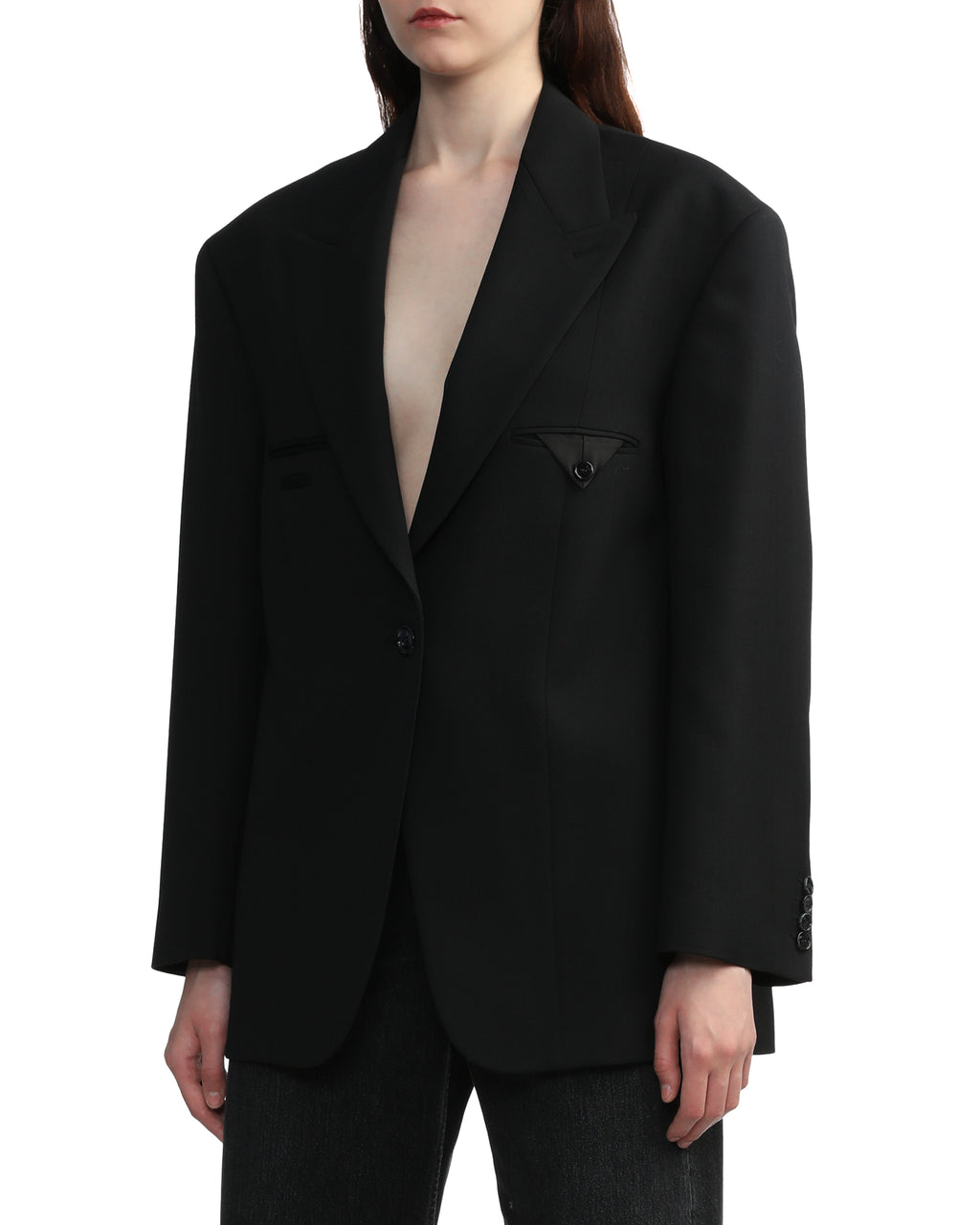 Single breasted jacket