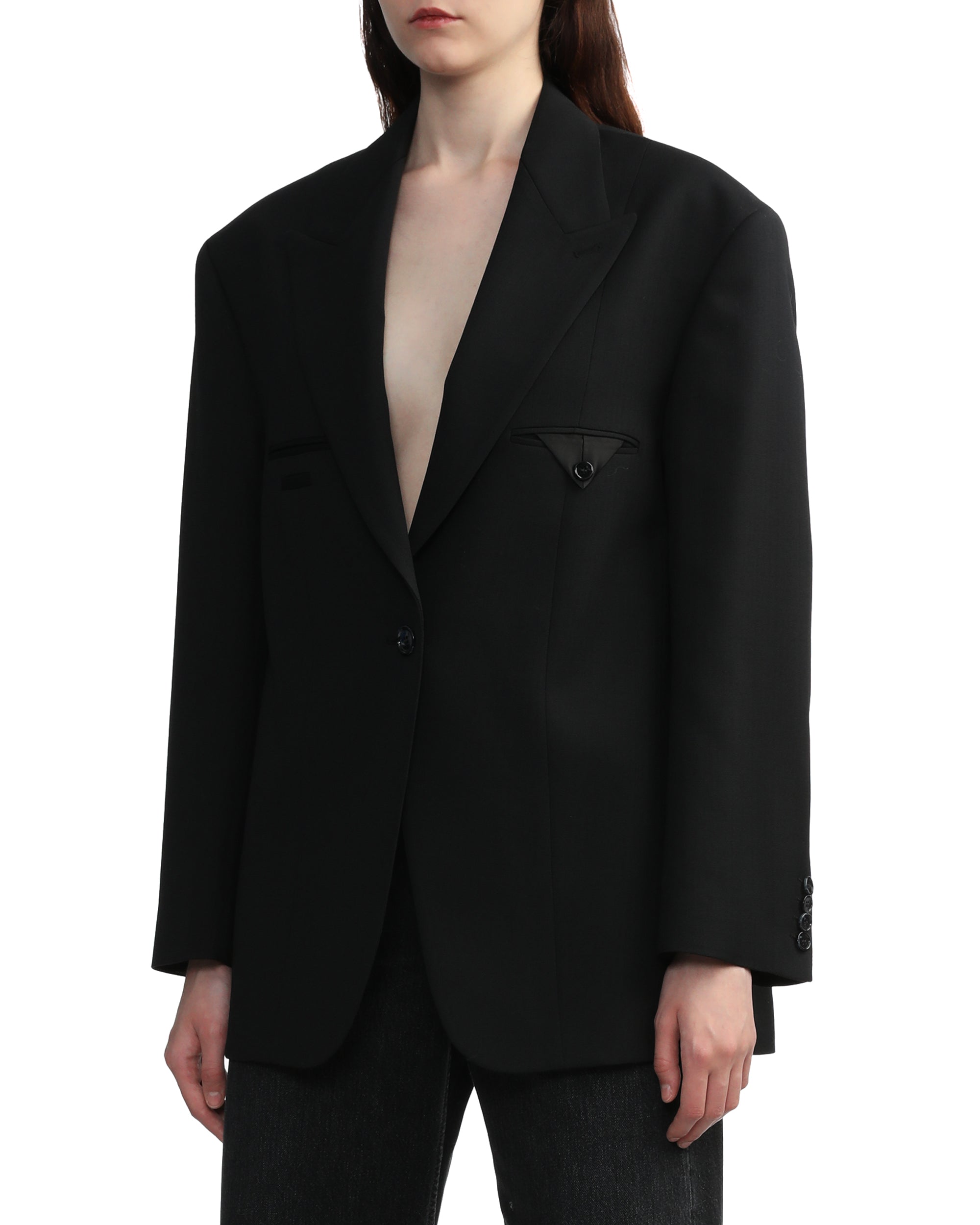 Single breasted jacket