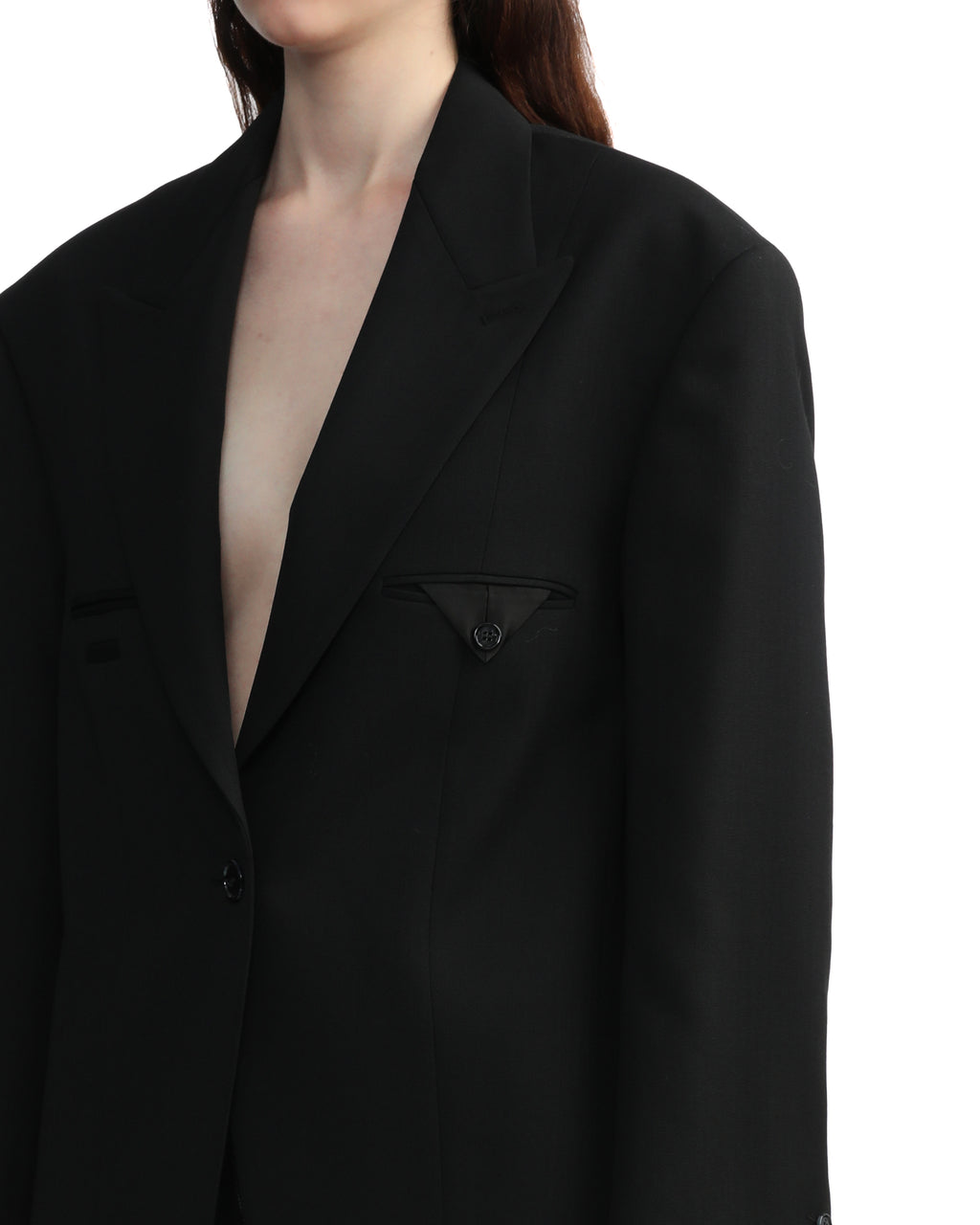 Single breasted jacket