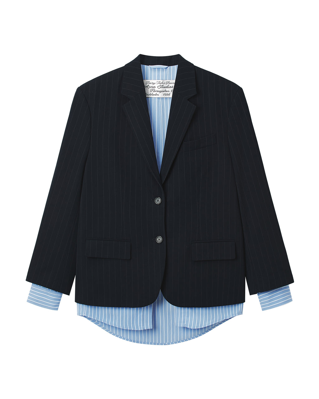 Layered blazer