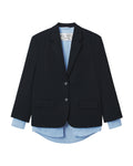 Layered blazer