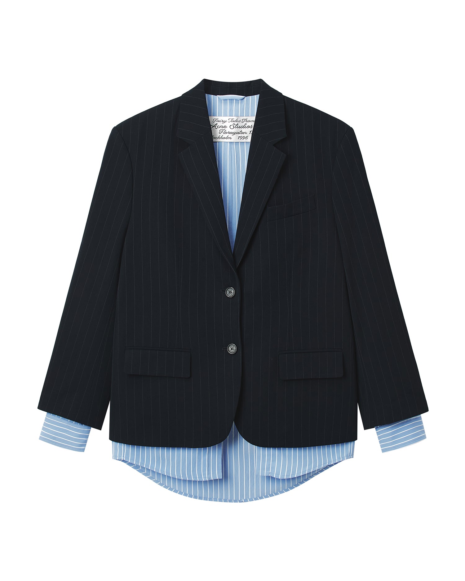 Layered blazer