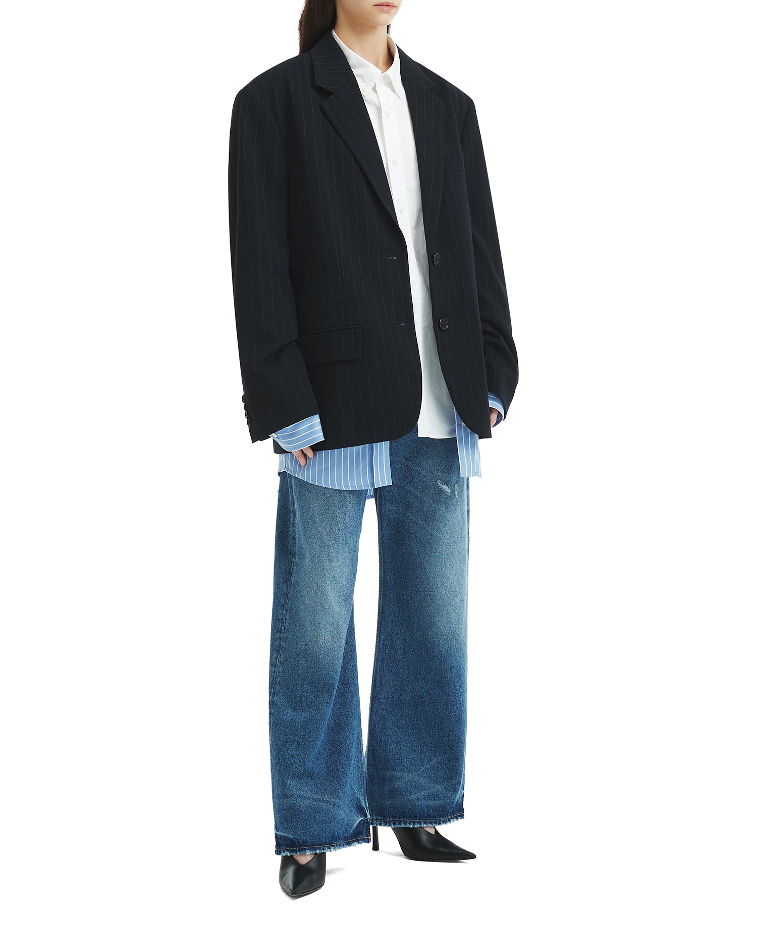 Layered blazer