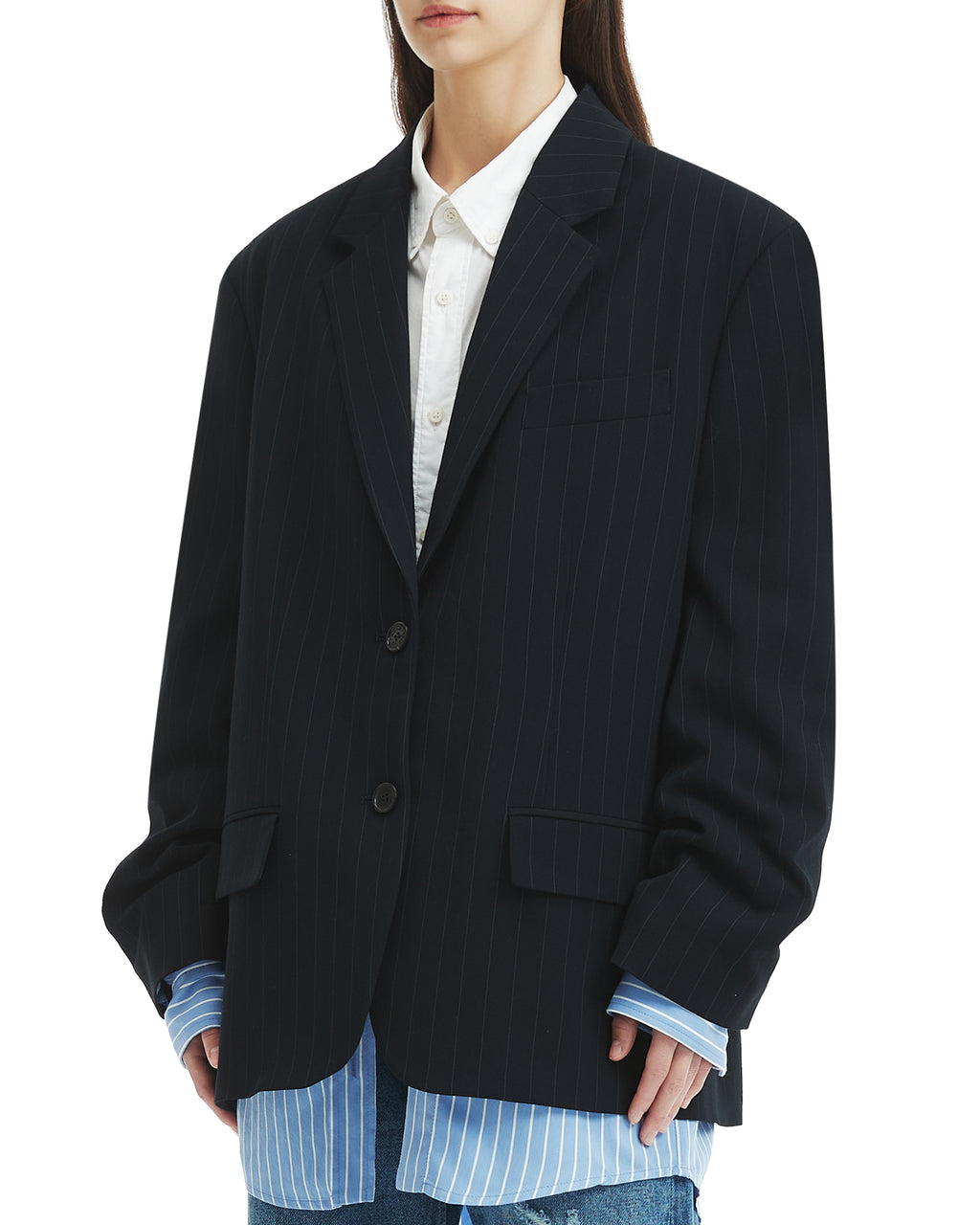 Layered blazer