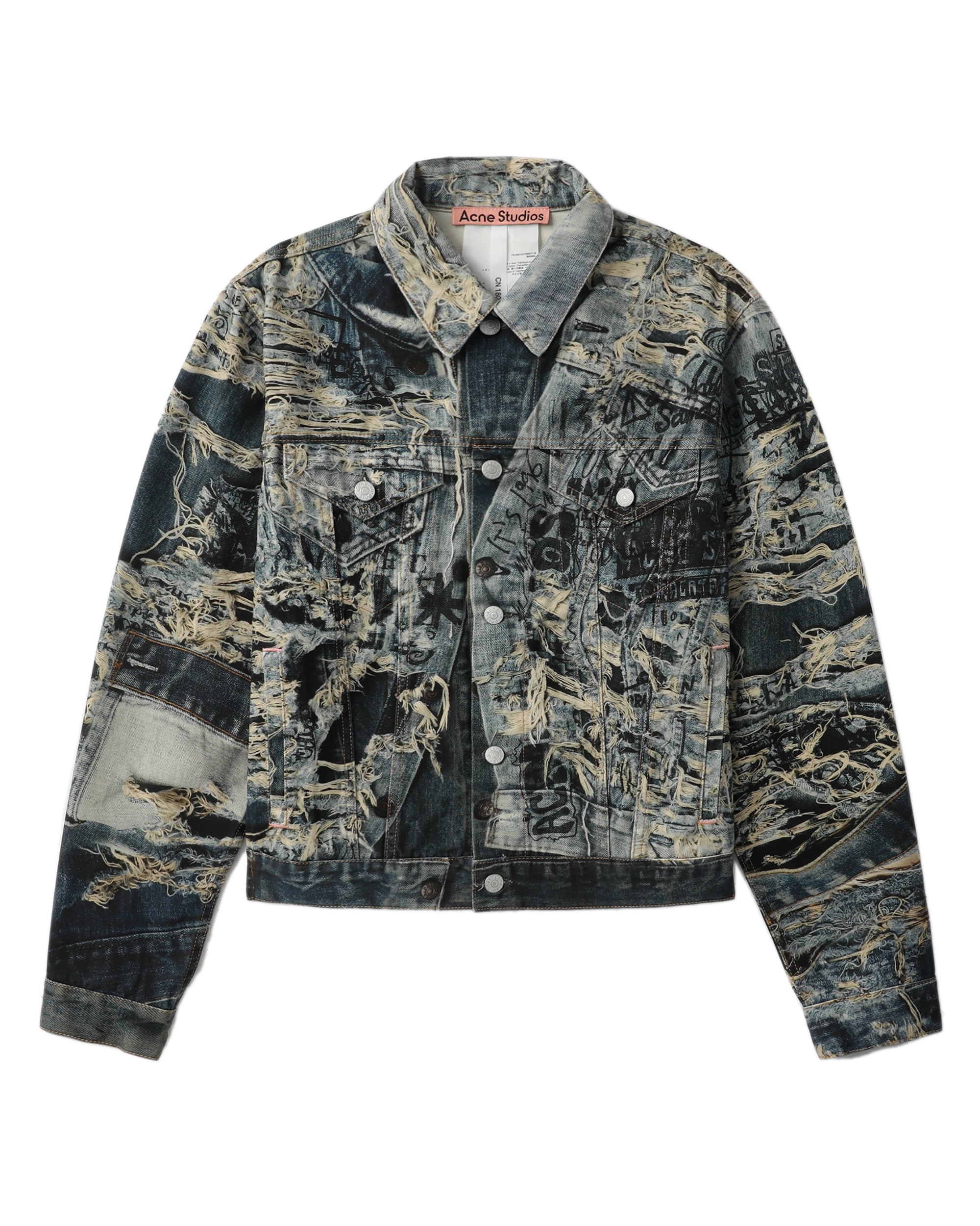 Monogram denim jacket