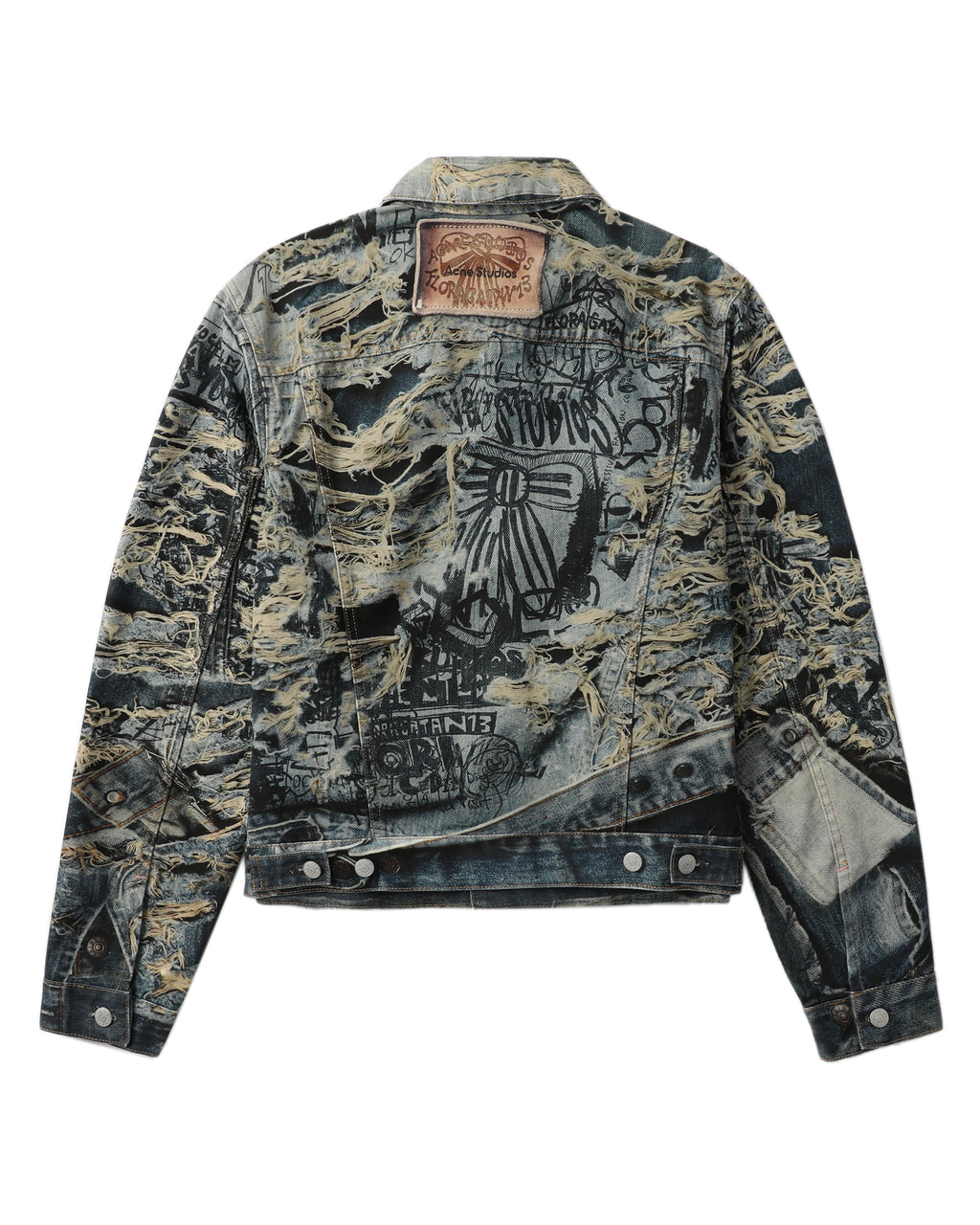 Monogram denim jacket