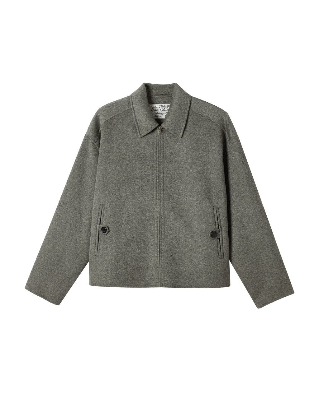 Wool-cashmere blend jacket