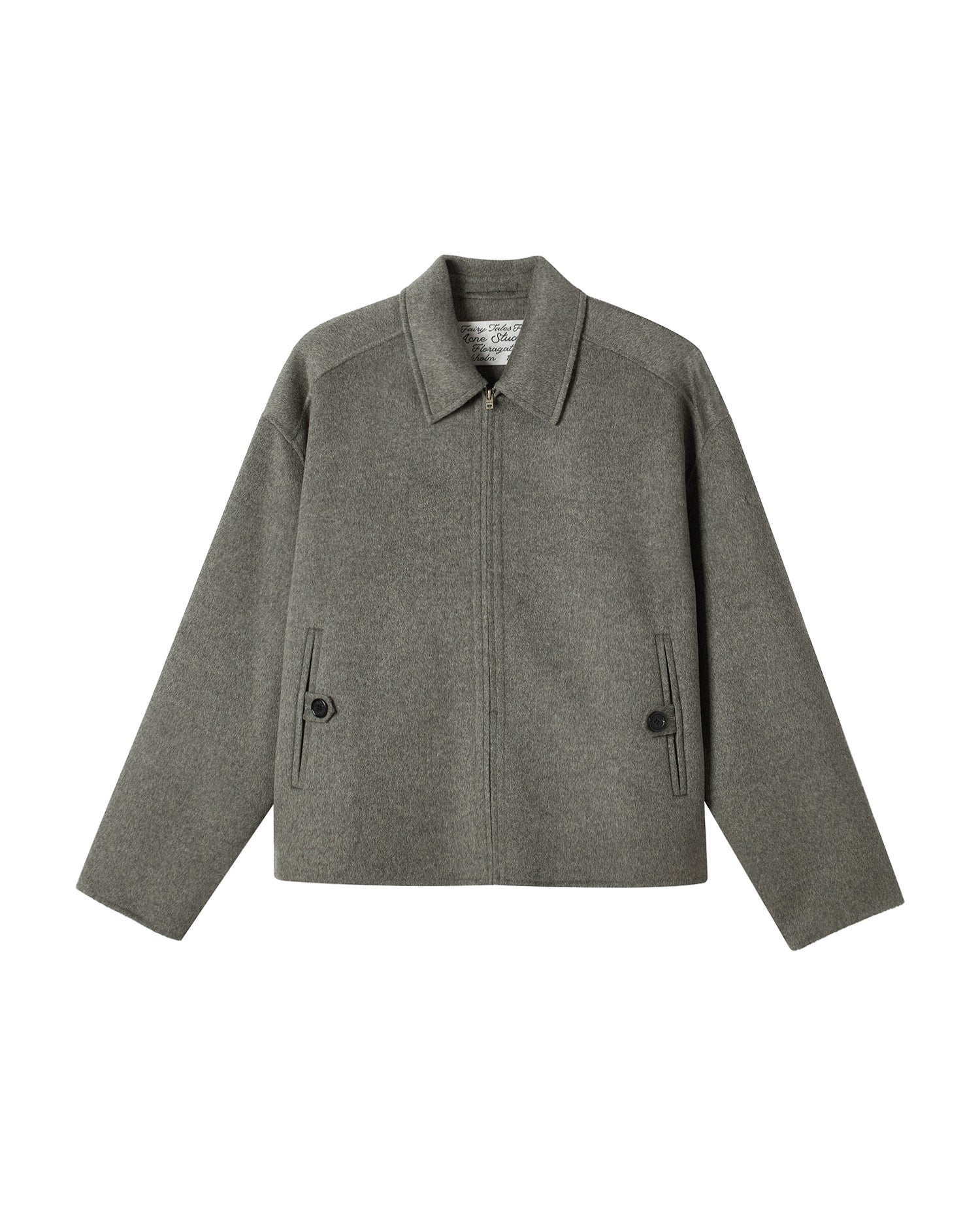 Wool-cashmere blend jacket