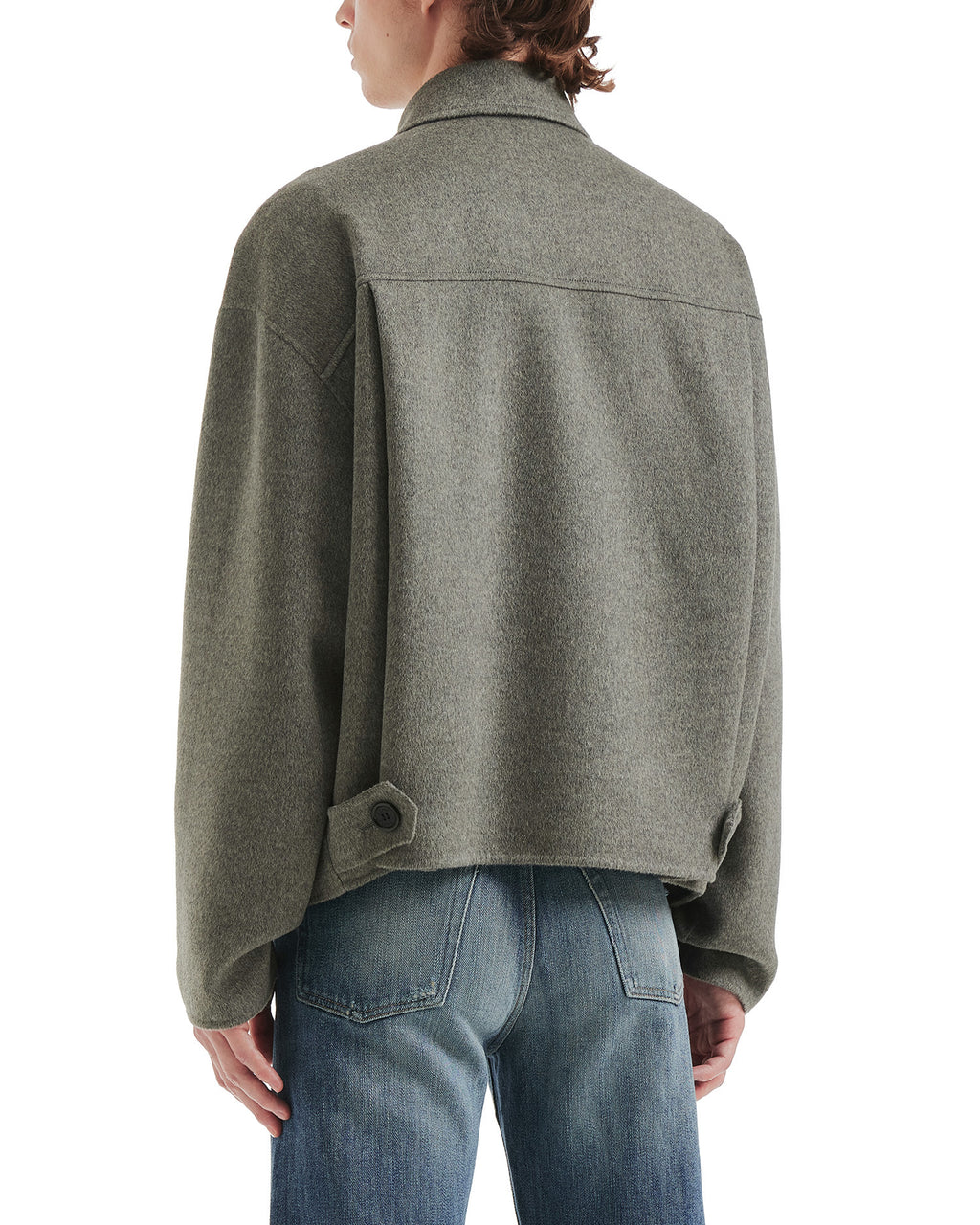 Wool-cashmere blend jacket