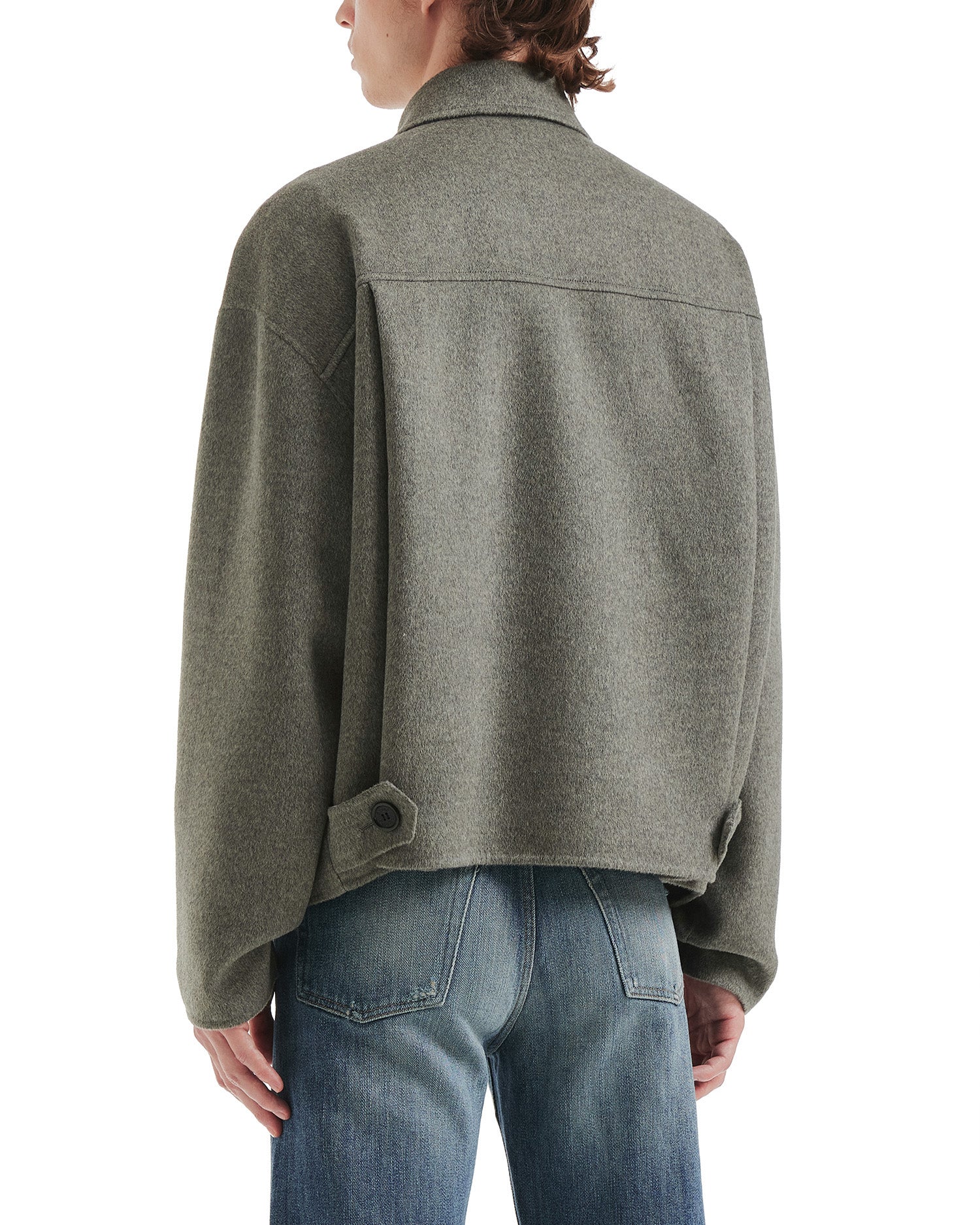 Wool-cashmere blend jacket