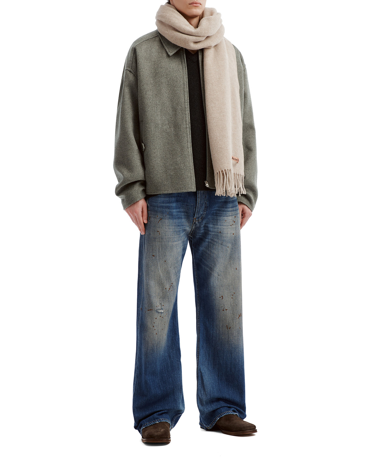 Cashmere blend jacket