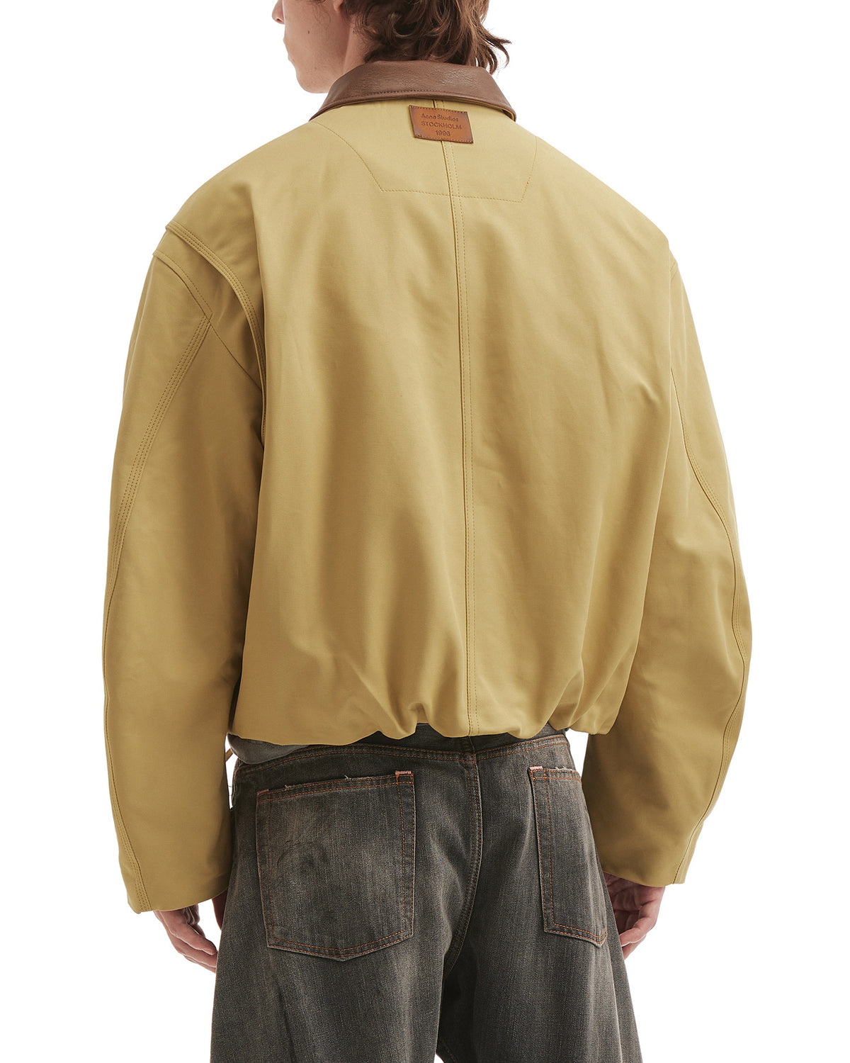 Twill bomber jacket
