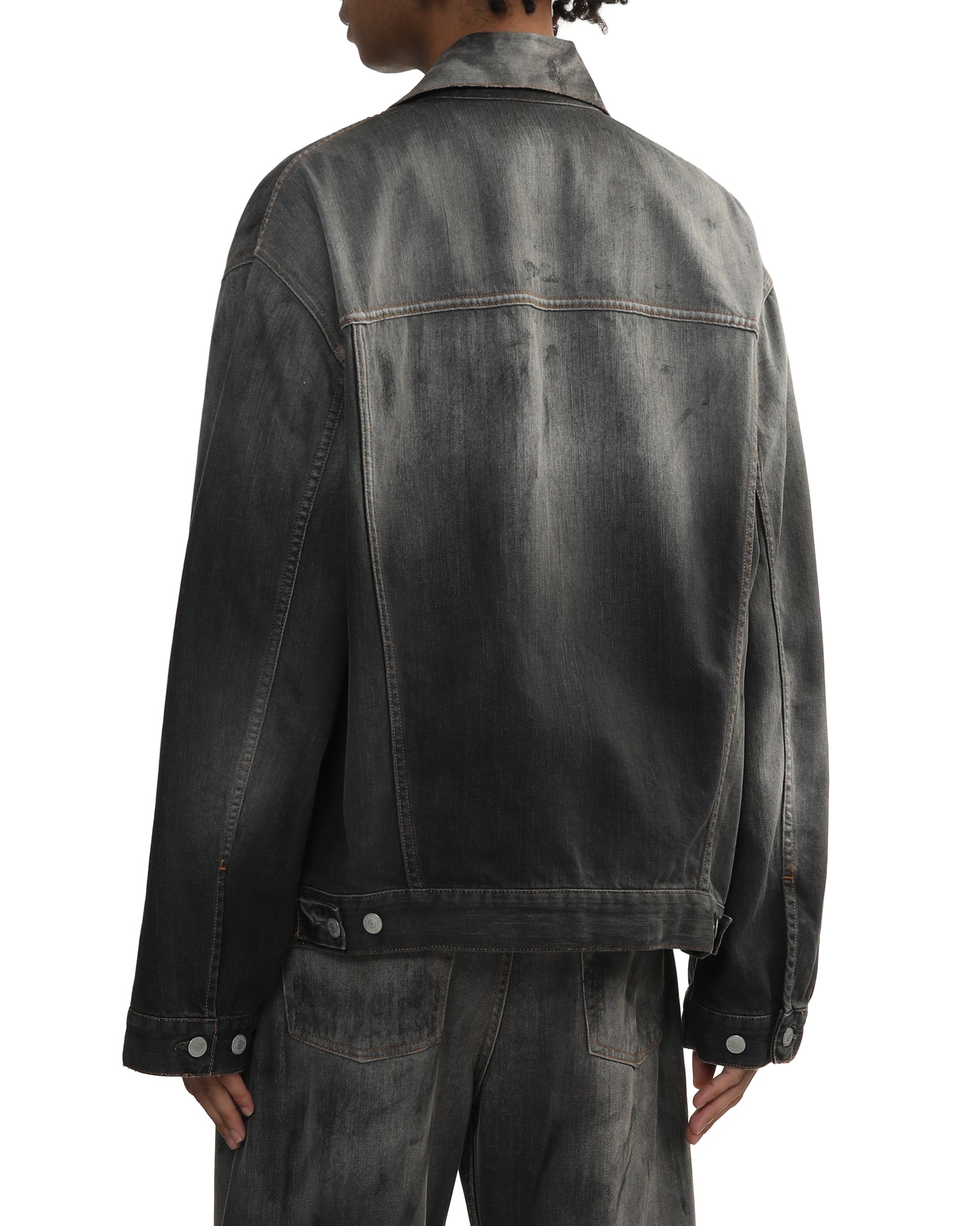 Oversized denim jacket