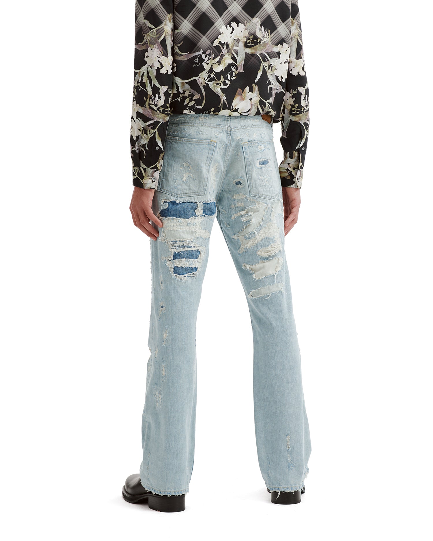 2010M mended jeans