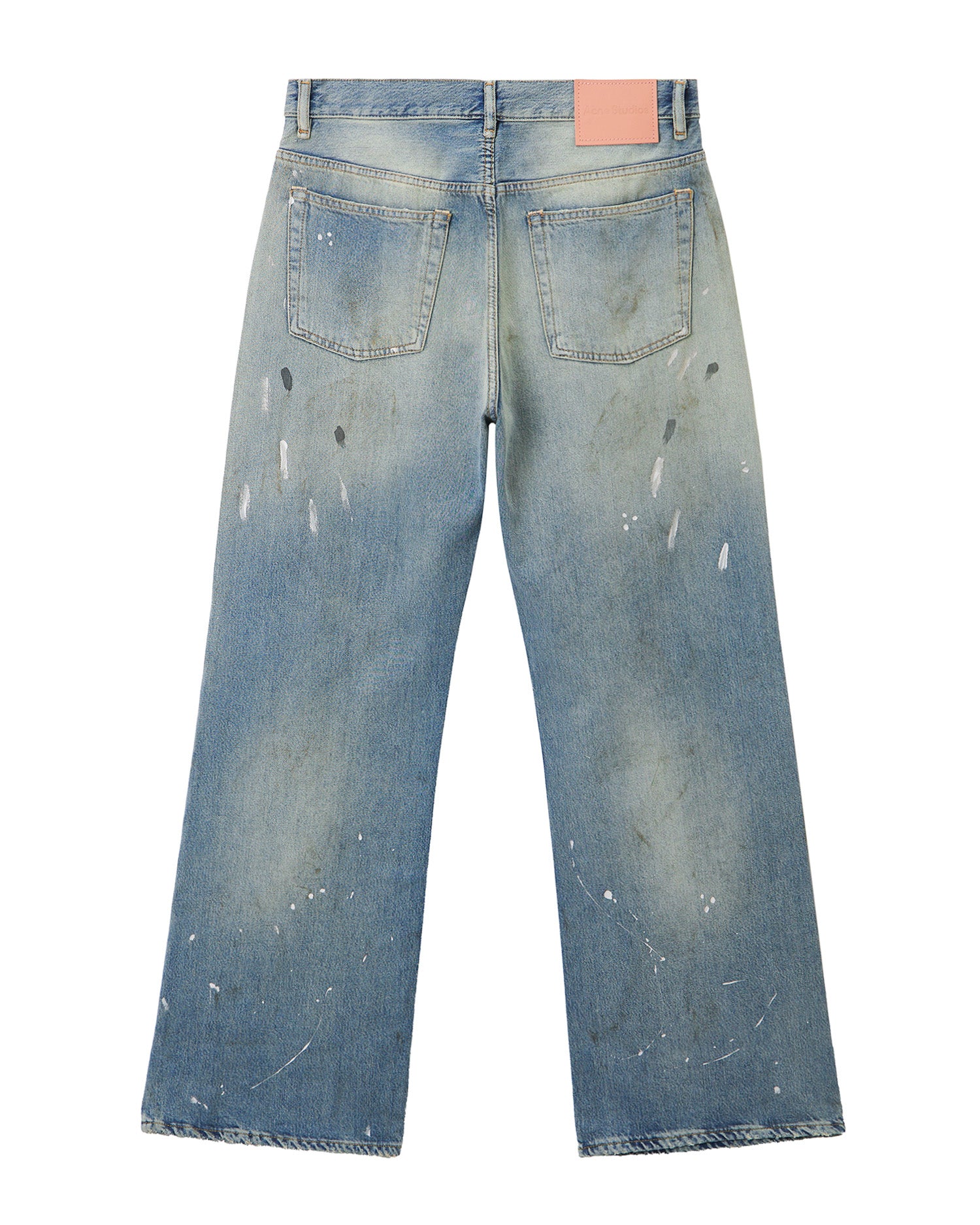 Distressed jeans