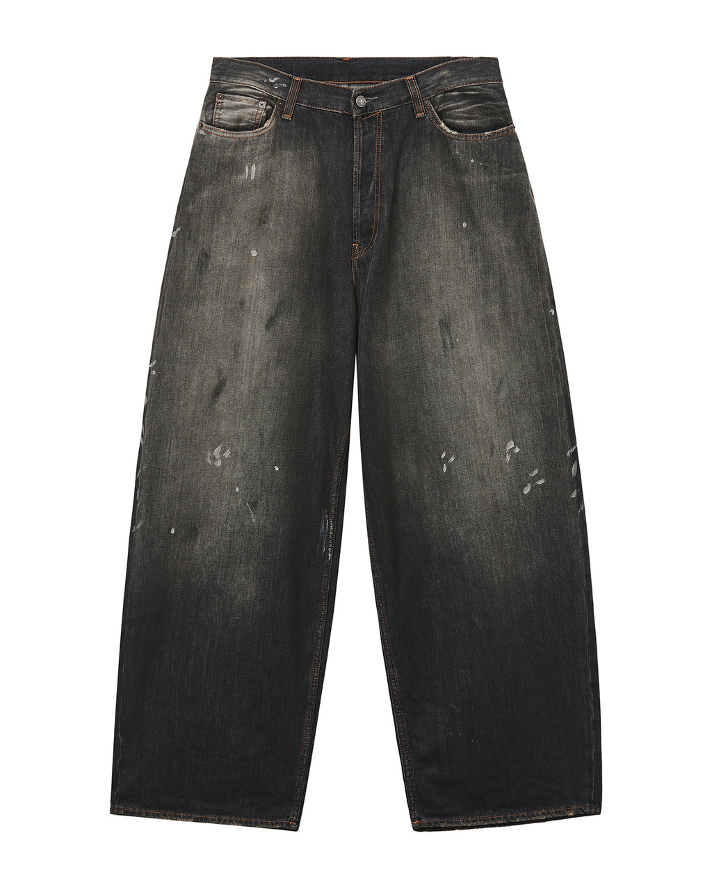 Distressed jeans