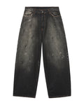 Distressed jeans