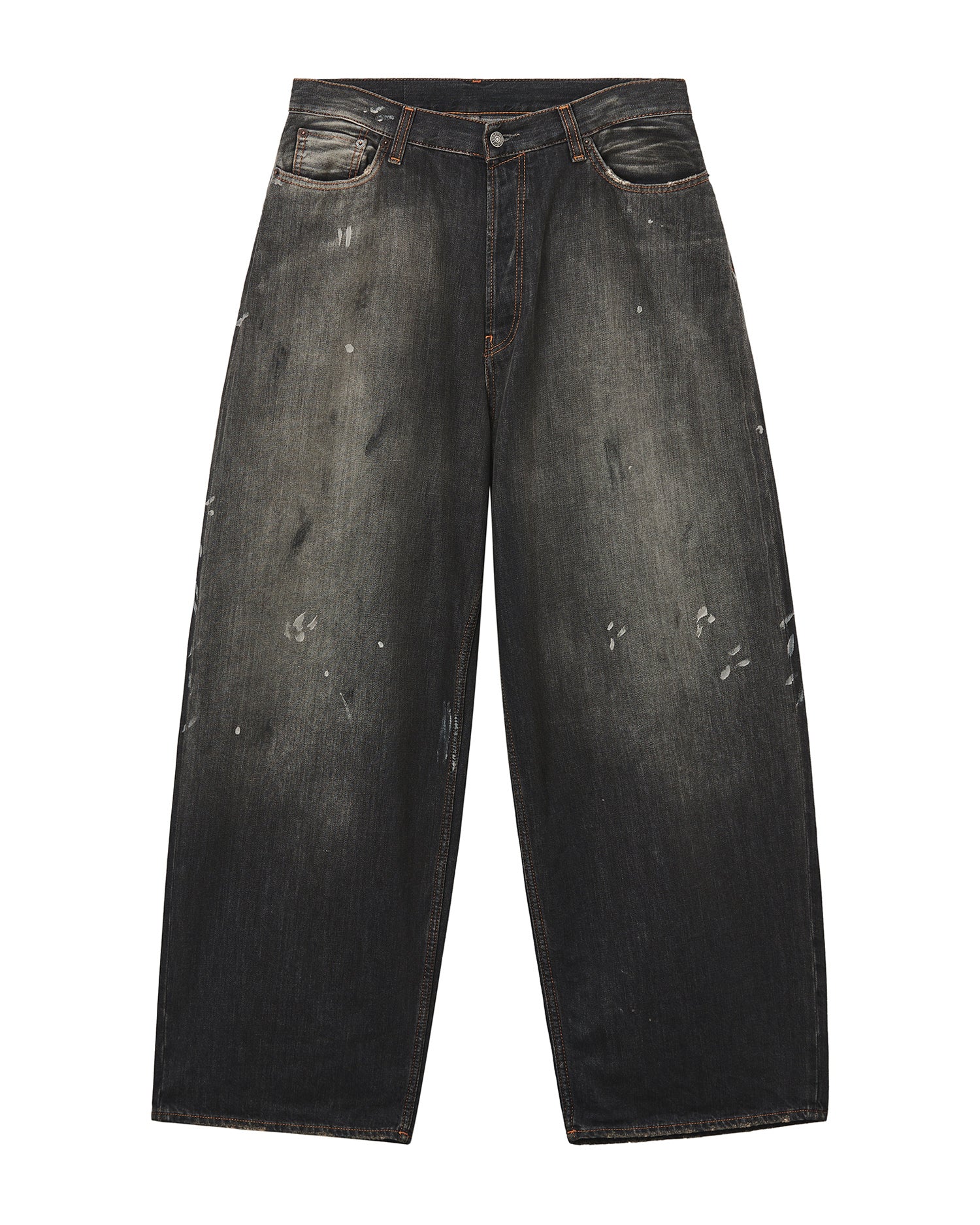 Distressed jeans