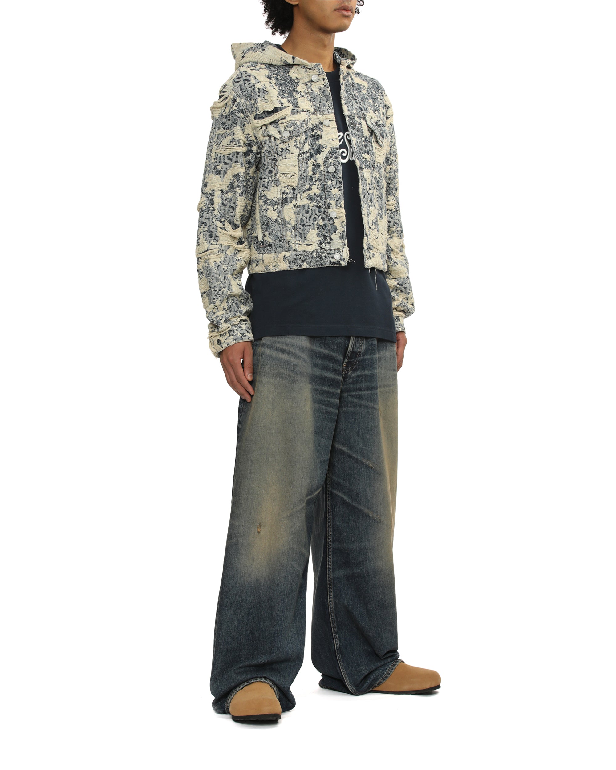 Wide leg jeans