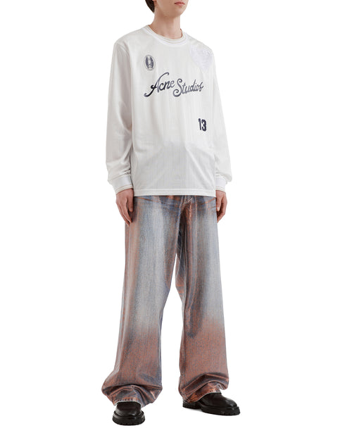 1981 loose glitter jeans
