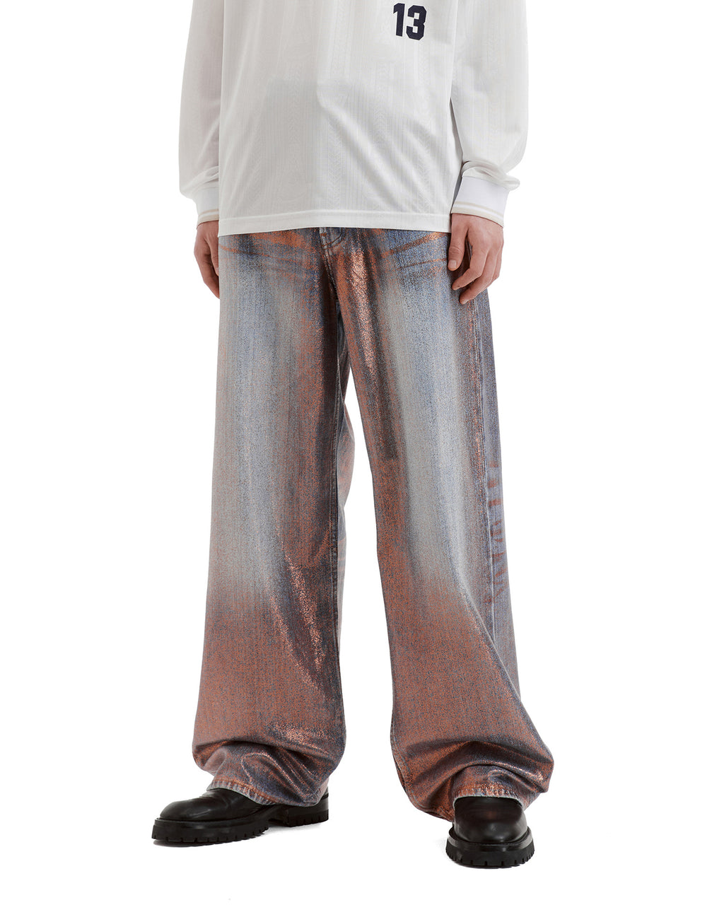 1981 loose glitter jeans