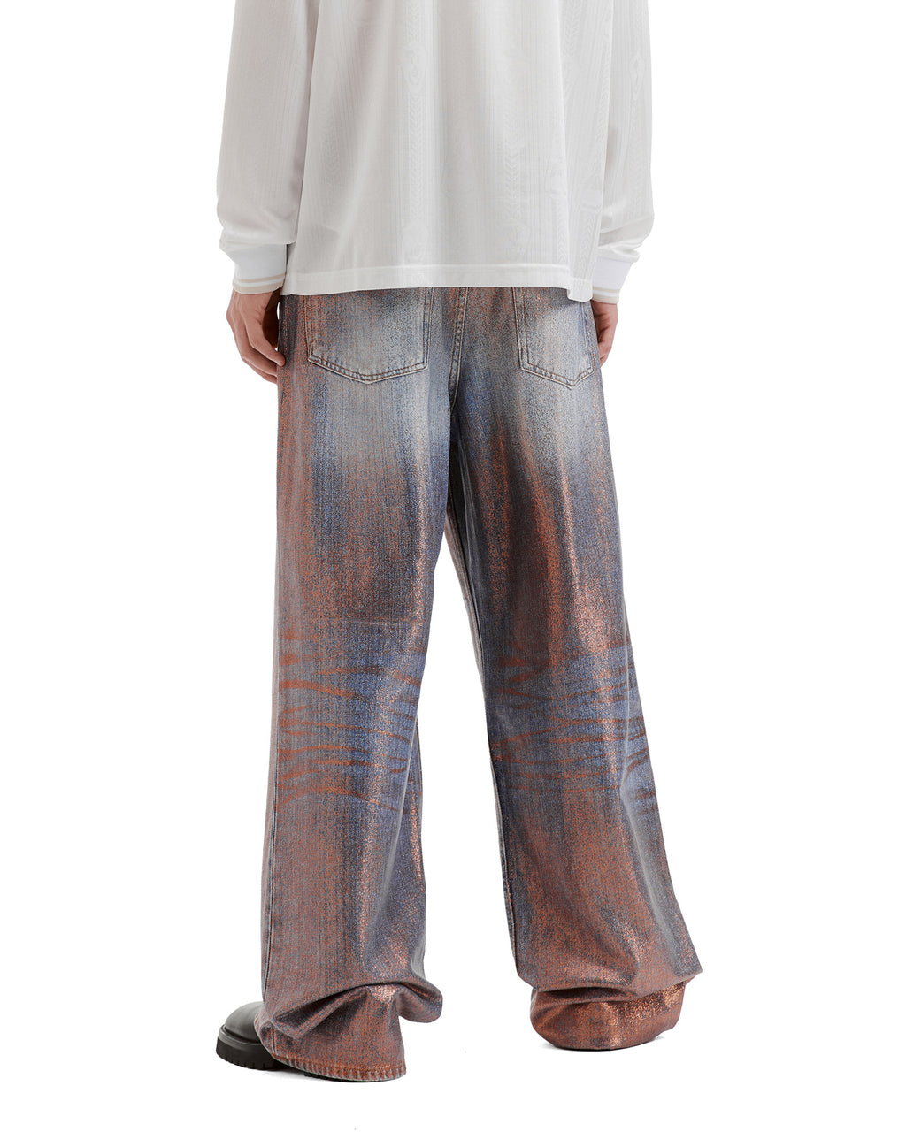 1981 loose glitter jeans