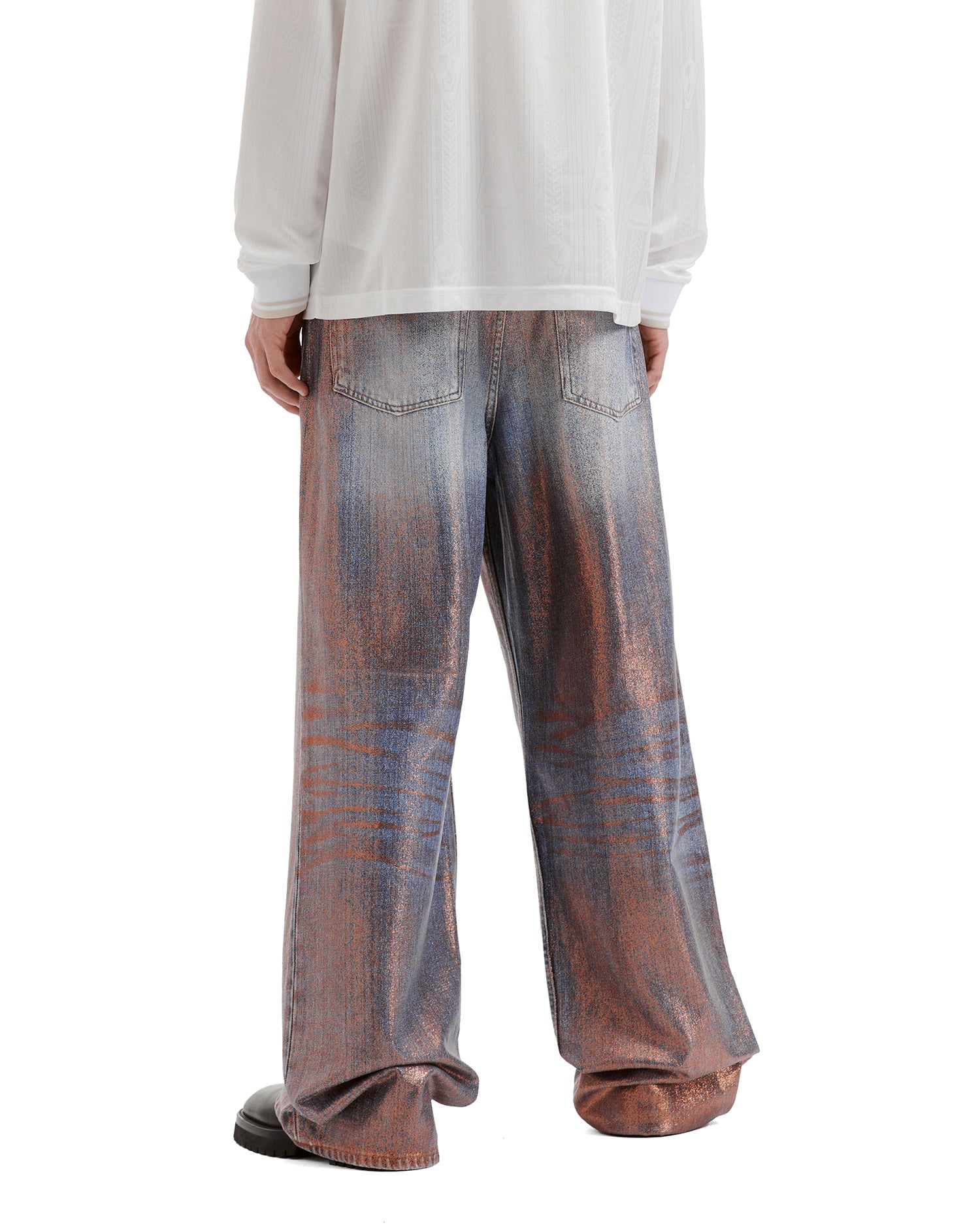 1981 loose glitter jeans