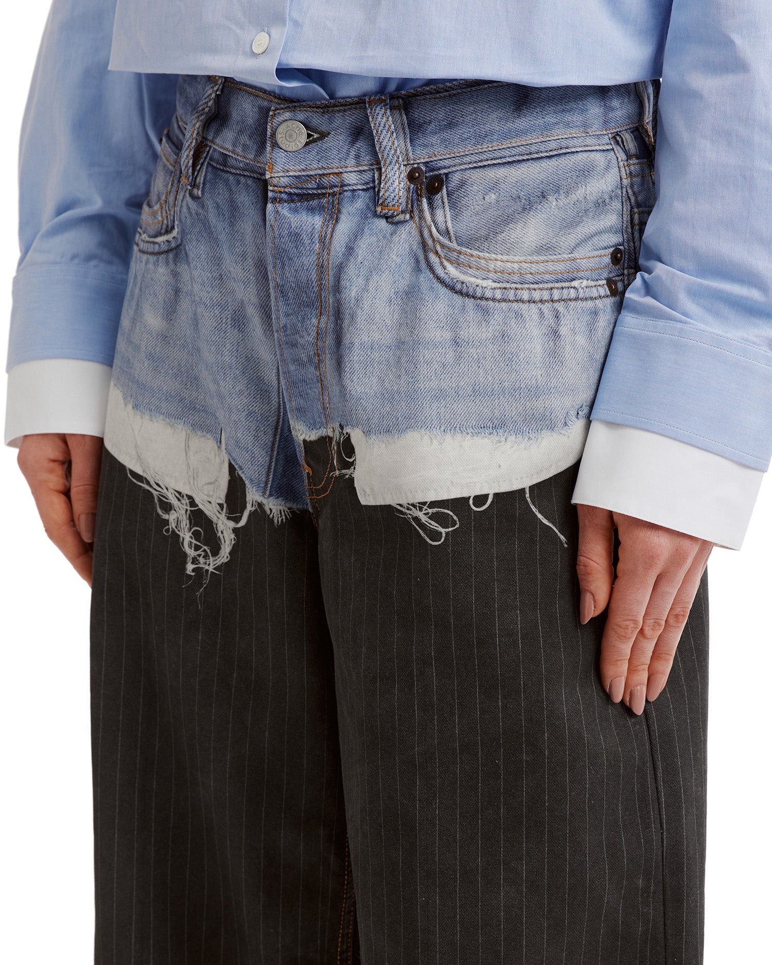 1981 trompe-l’œil jeans