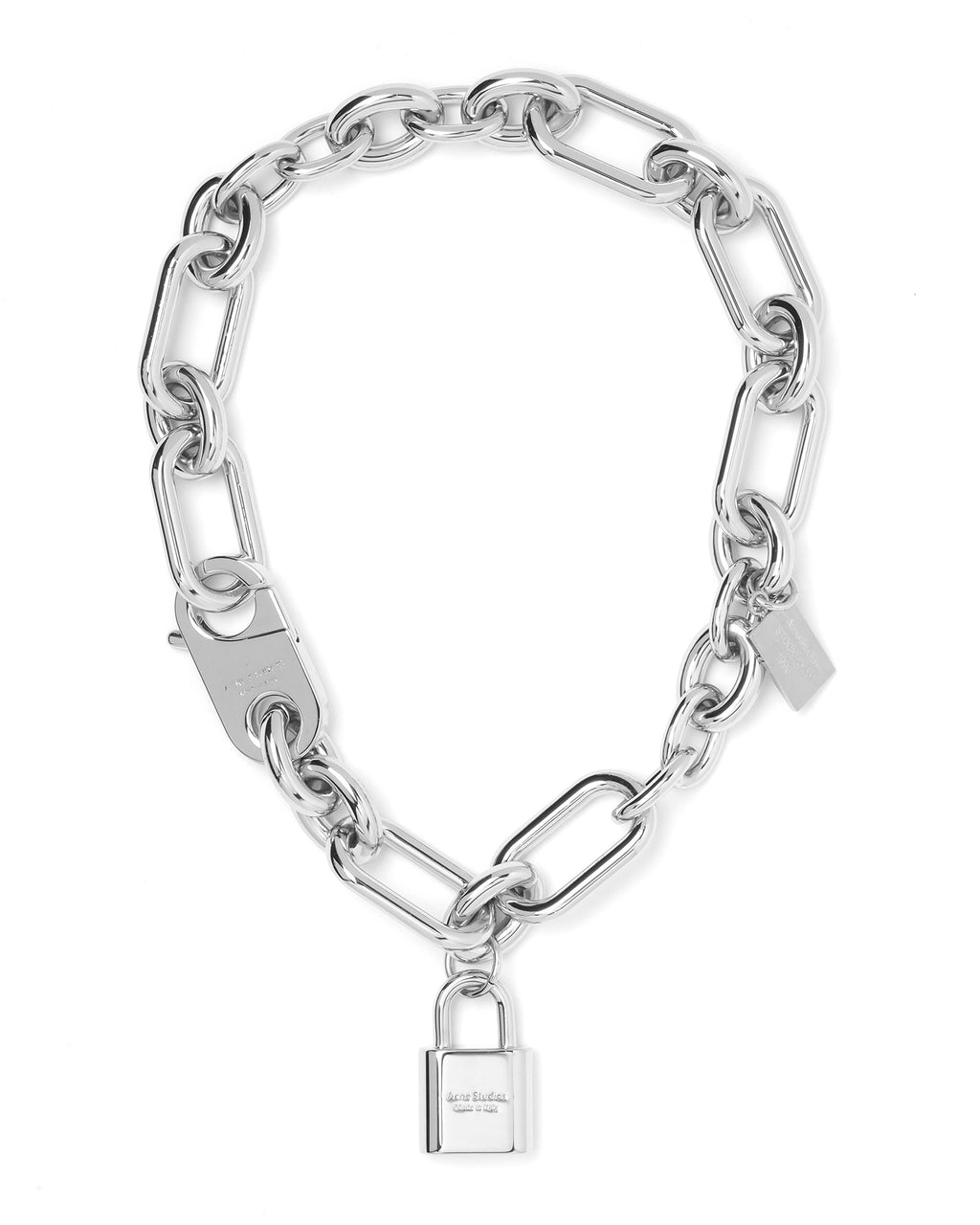Padlock chain necklace