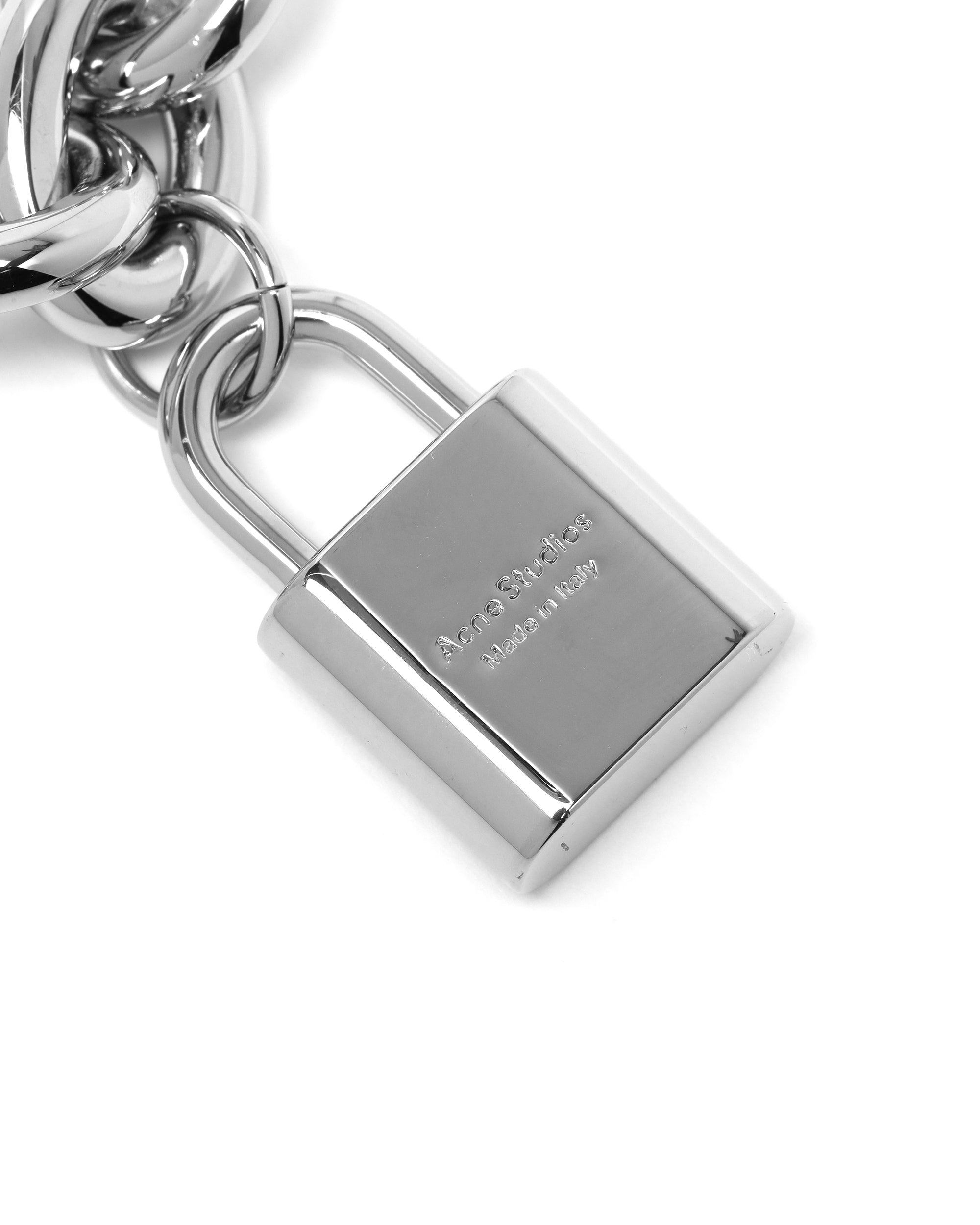 Padlock chain necklace
