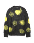 Embroidered mohair jumper