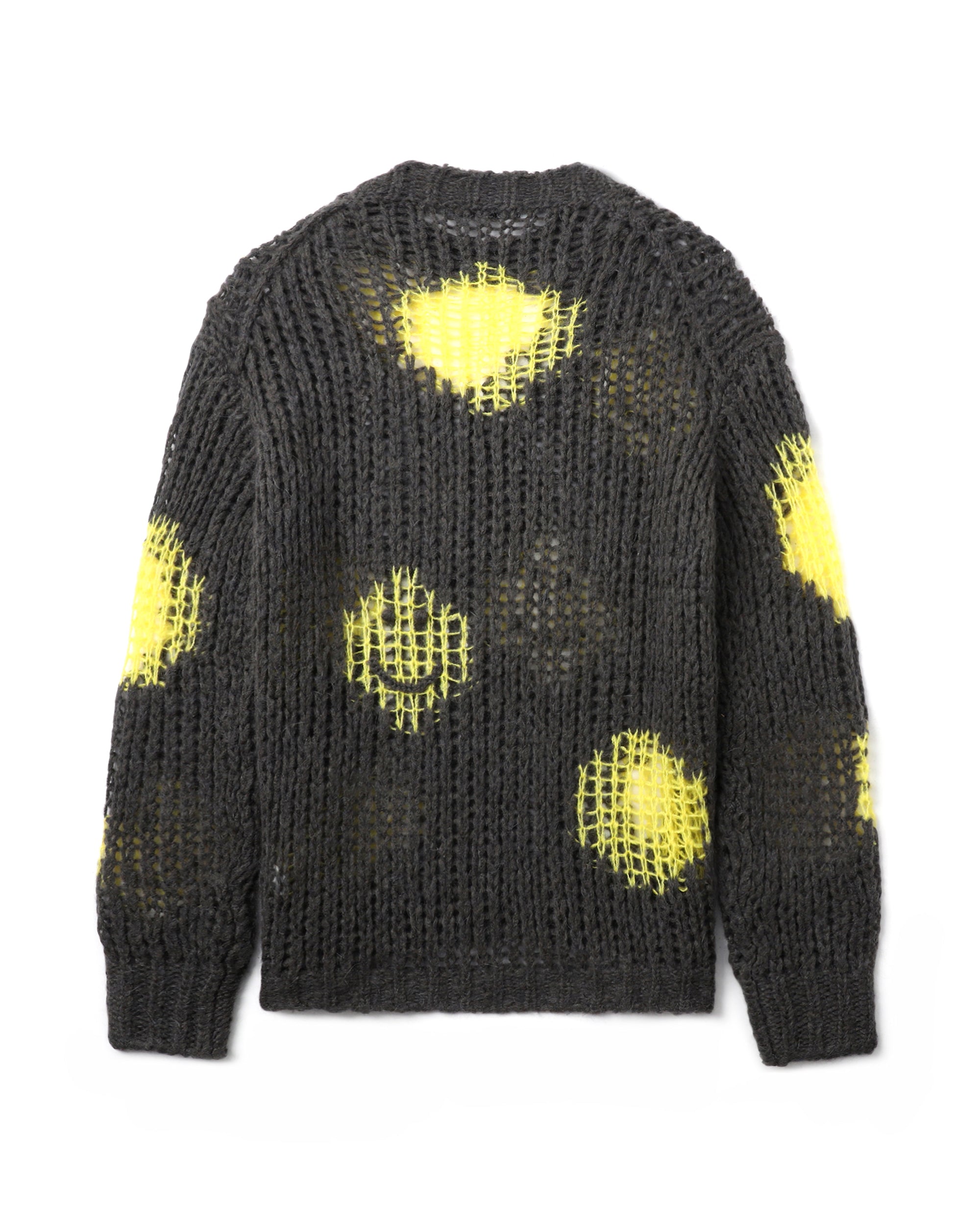 Embroidered mohair jumper
