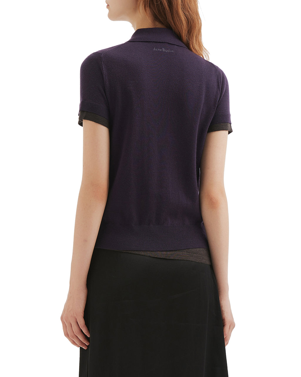 Layered wool knit