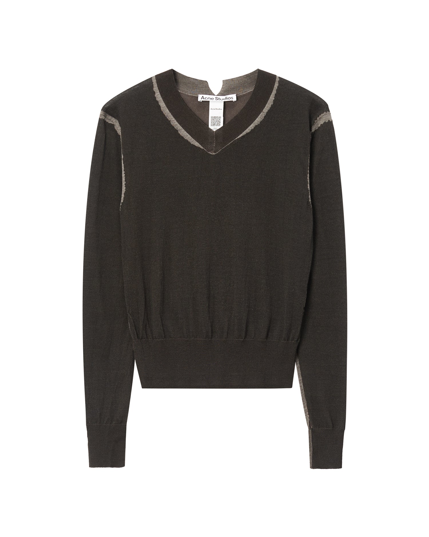 V-neck sweater