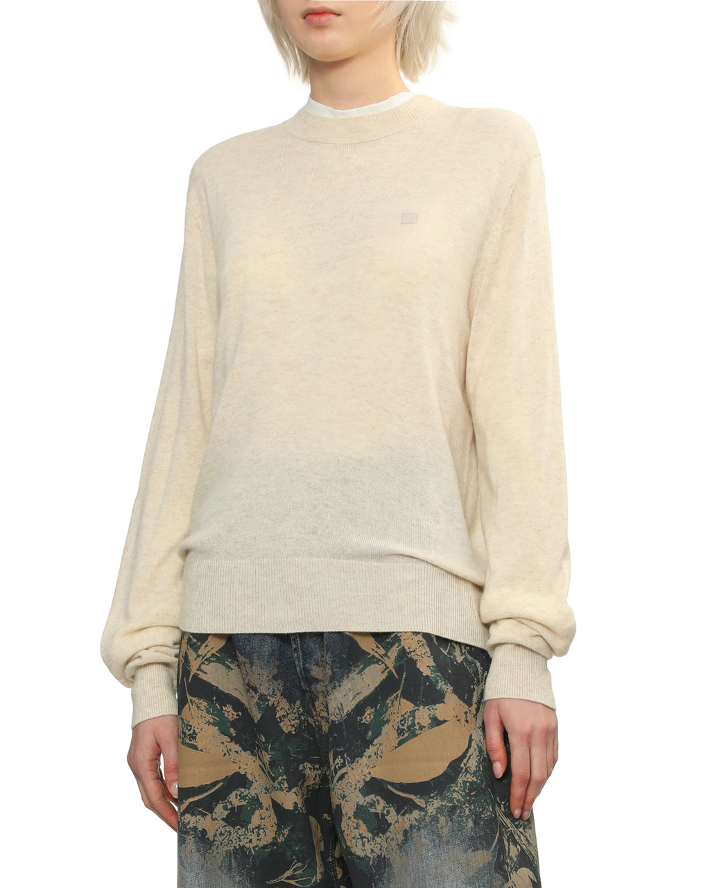 Crew neck jumper
