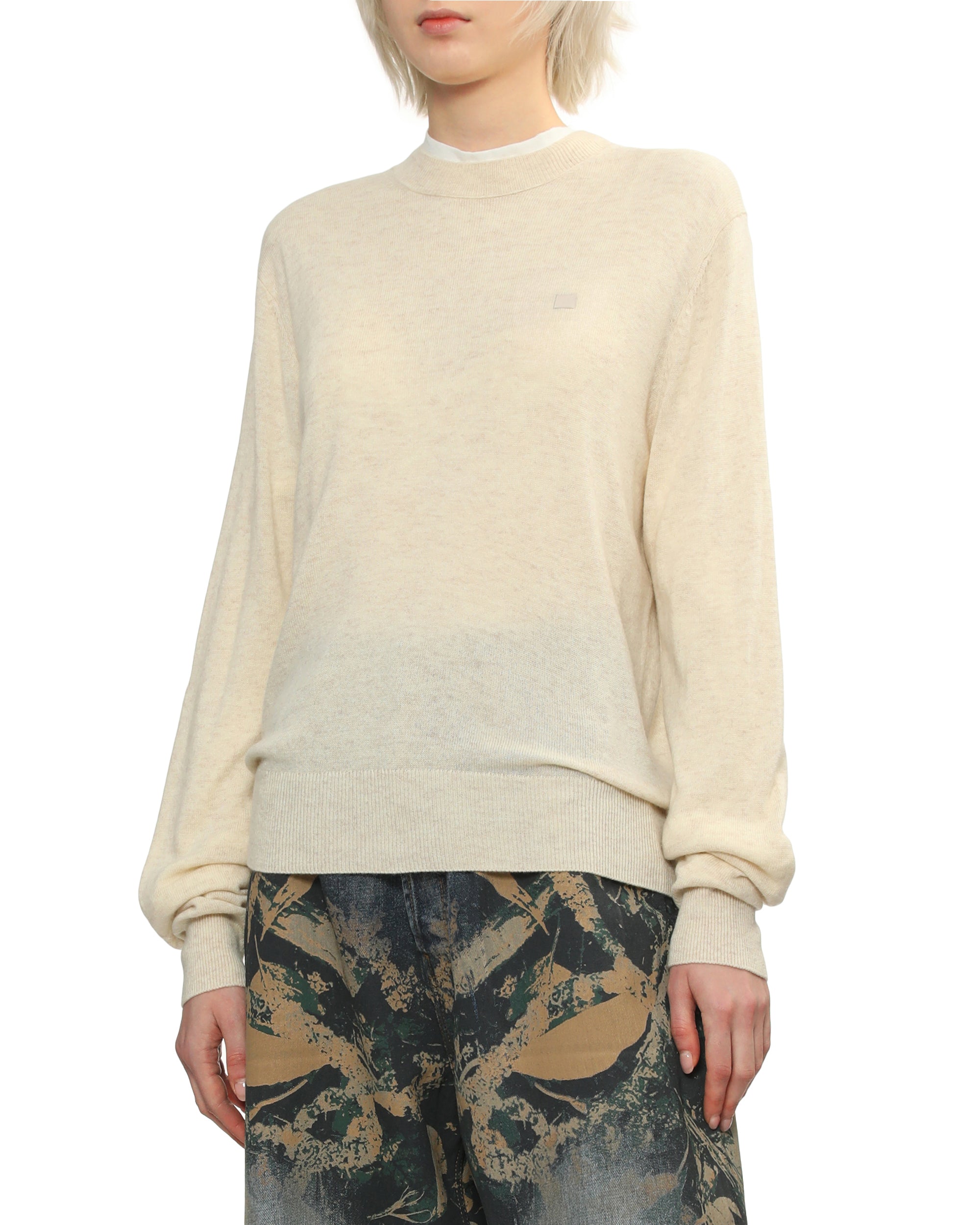 Crew neck jumper