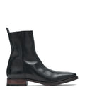 Leather ankle boots