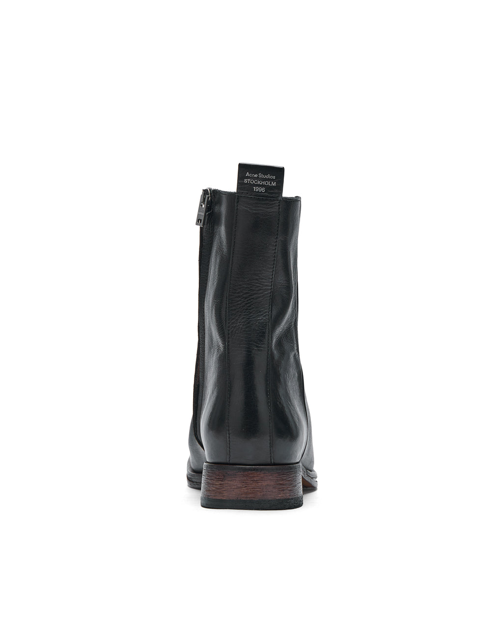 Leather ankle boots