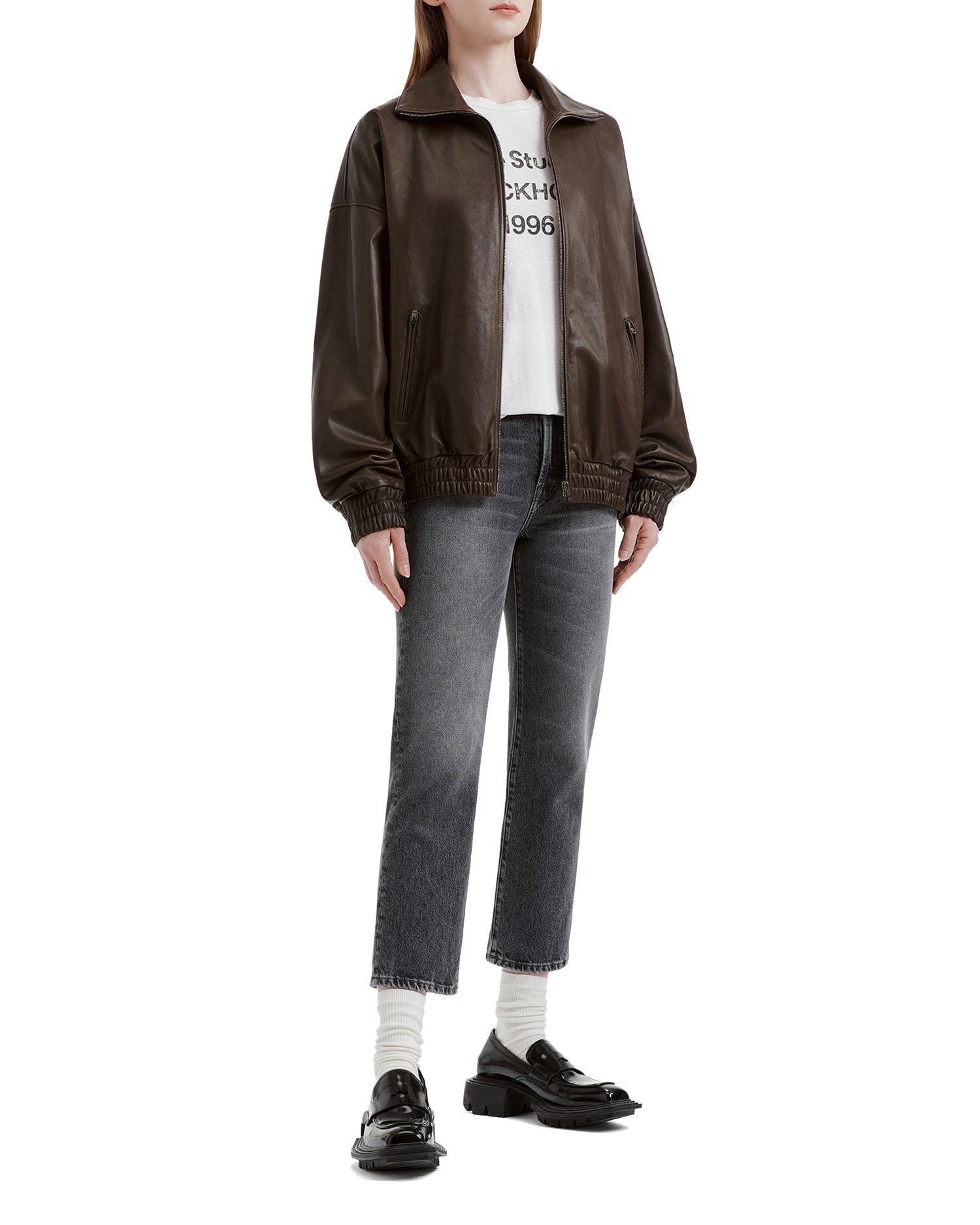 Leather jacket