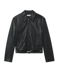 Leather jacket