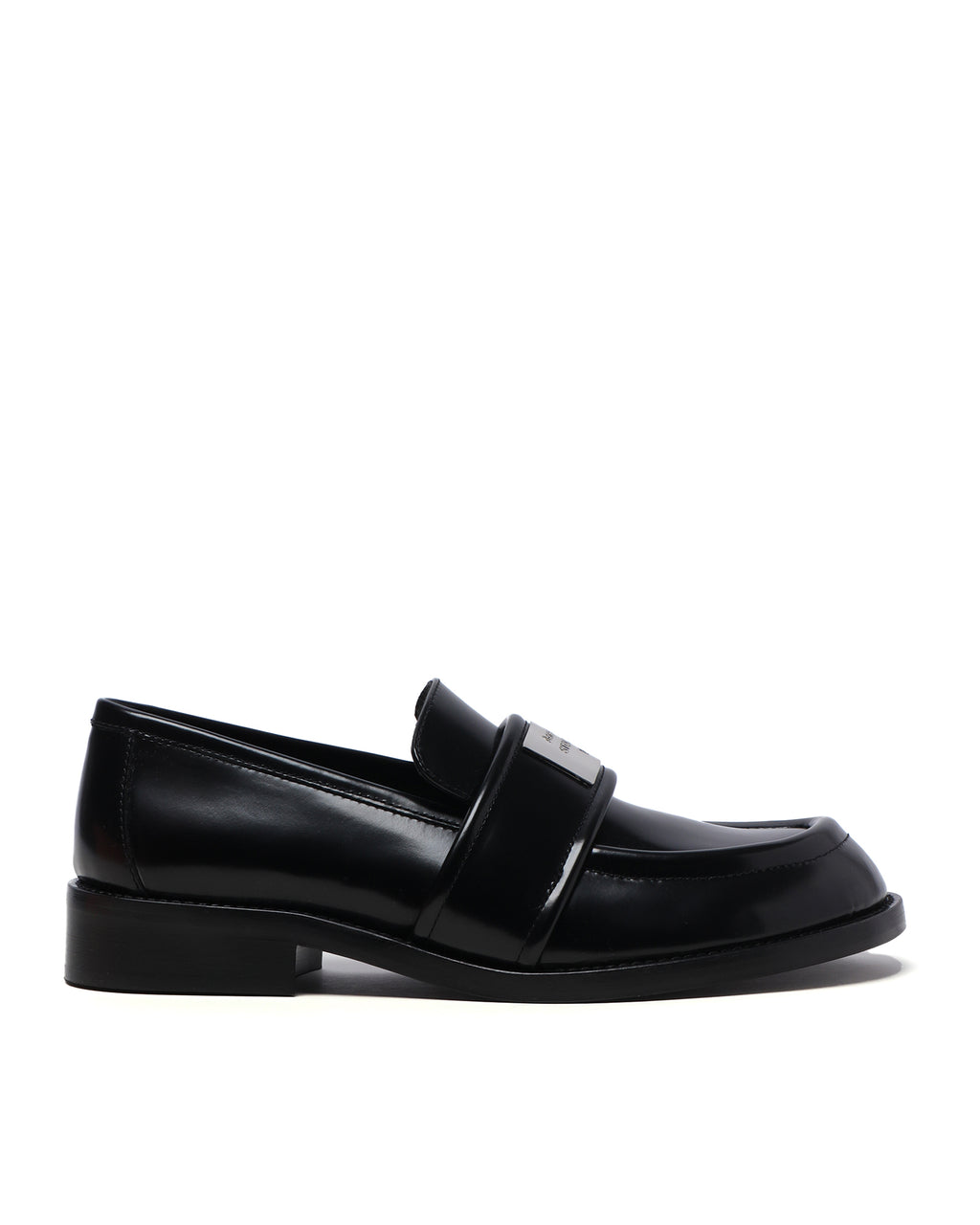 Leather loafers