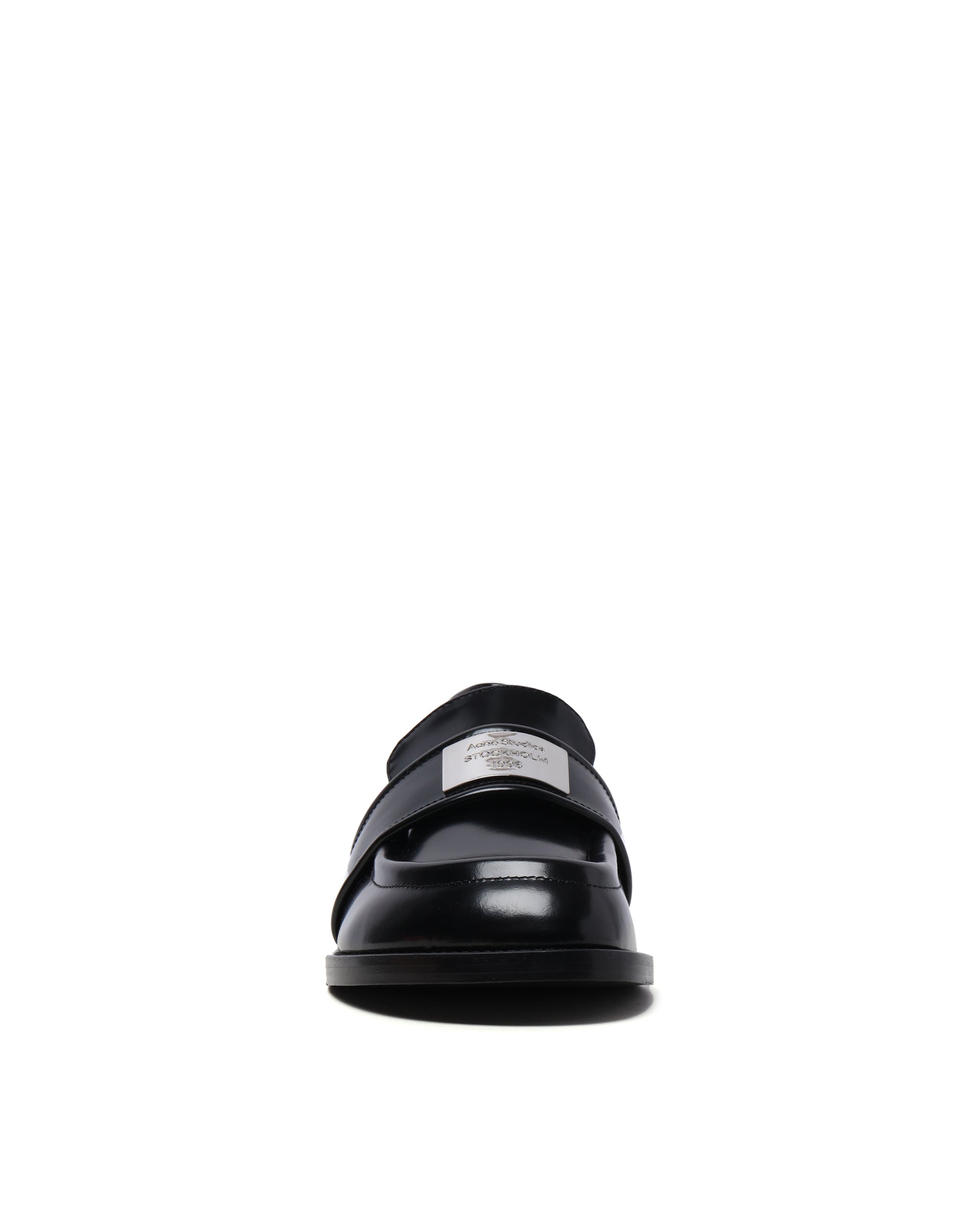 Leather loafers