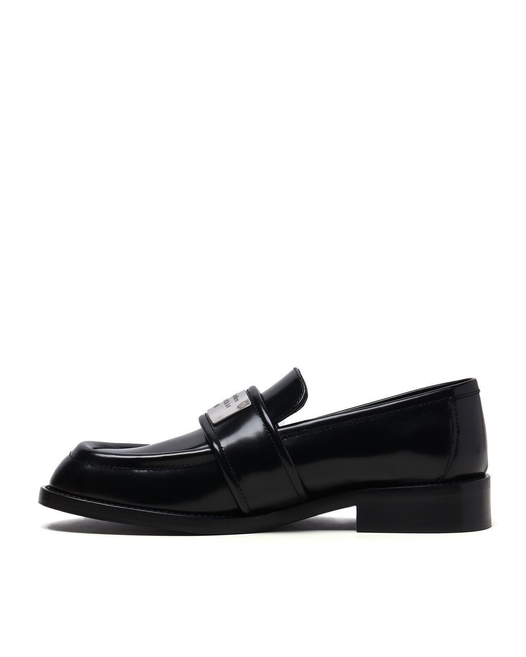 Leather loafers