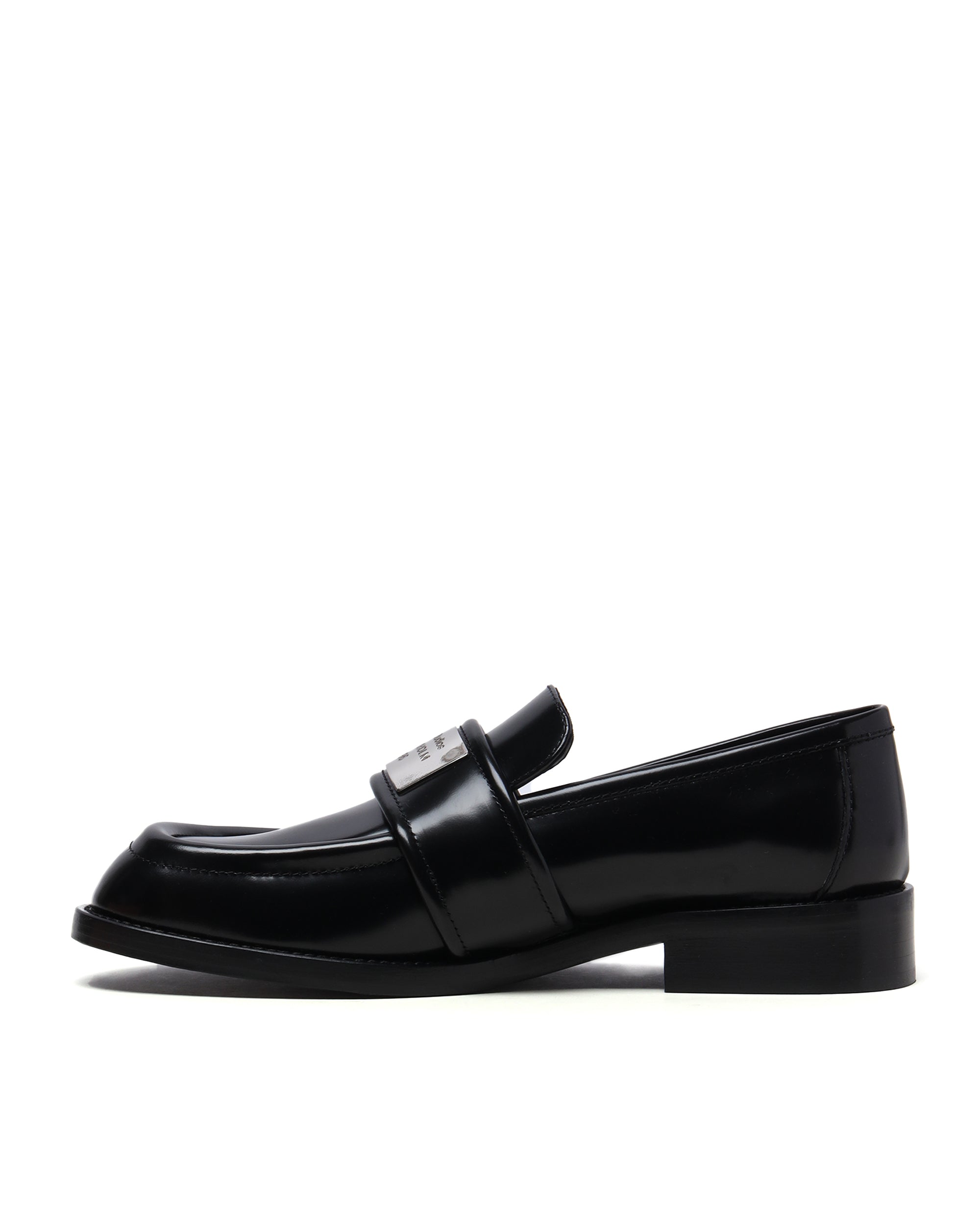 Leather loafers