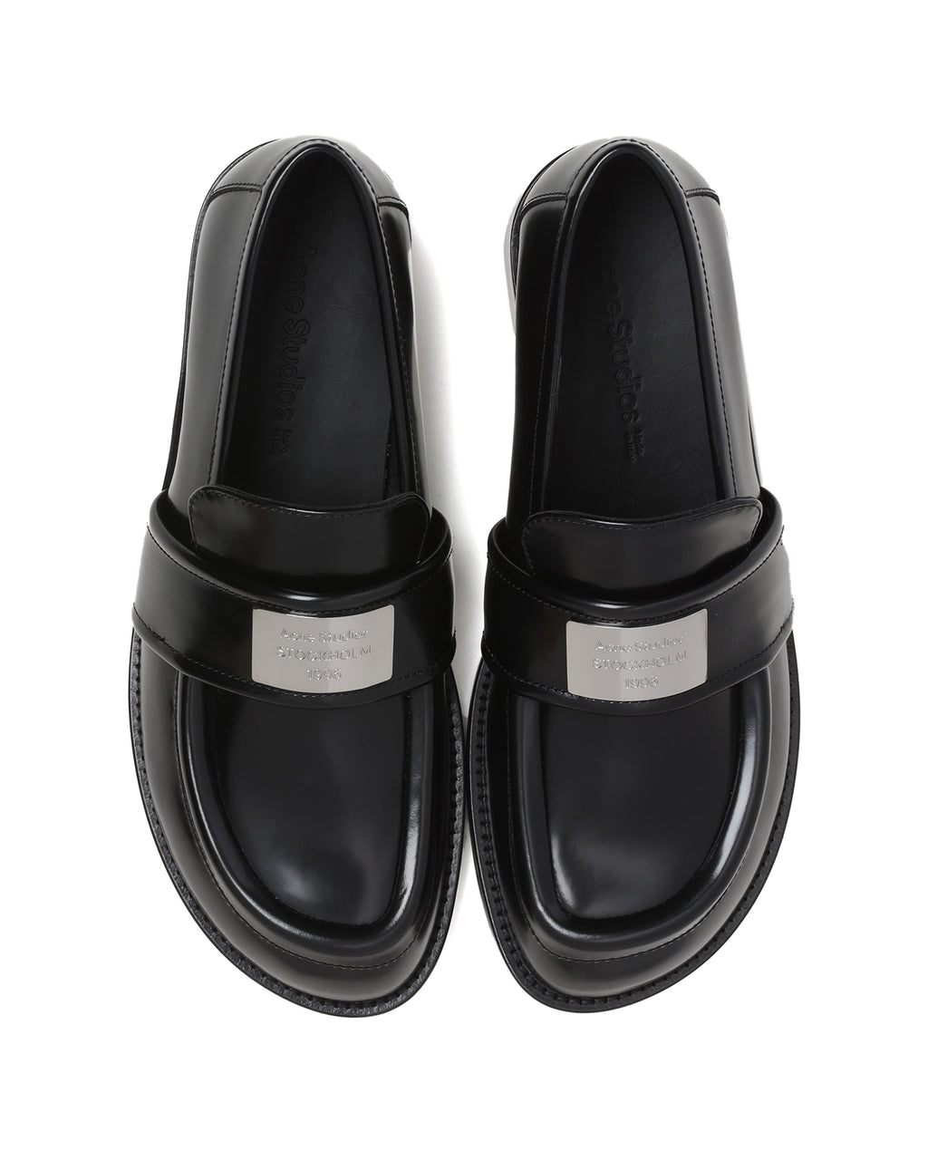 Leather loafers