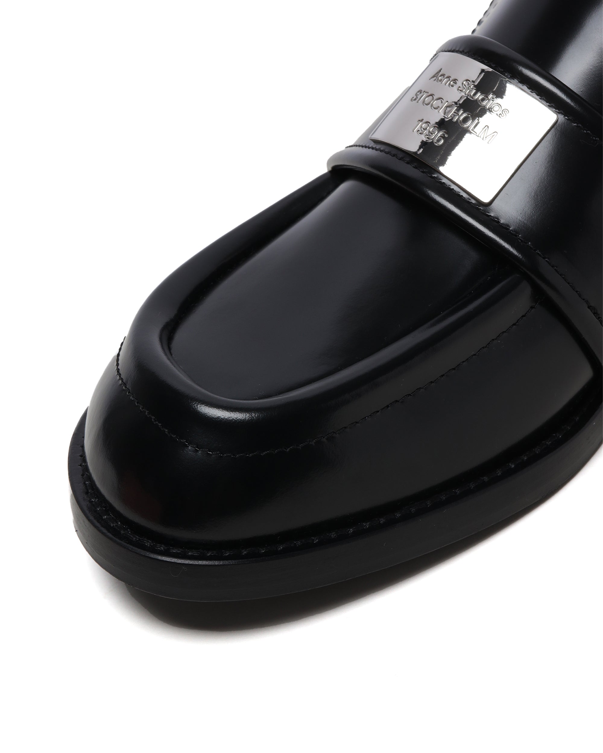 Leather loafers