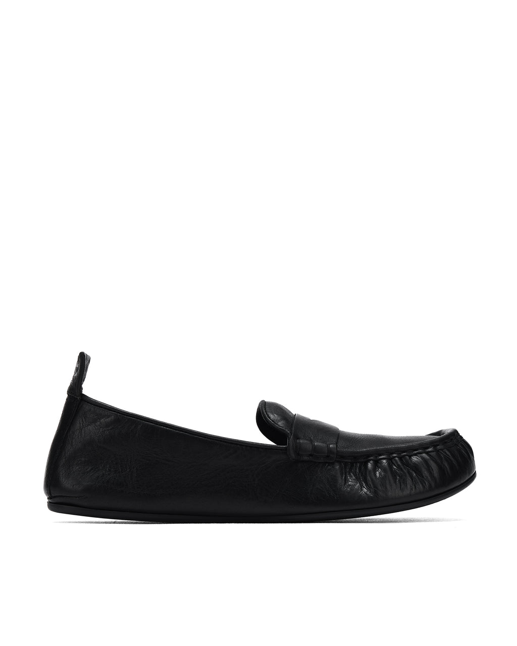Leather loafers