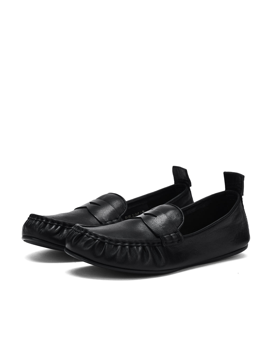 Leather loafers